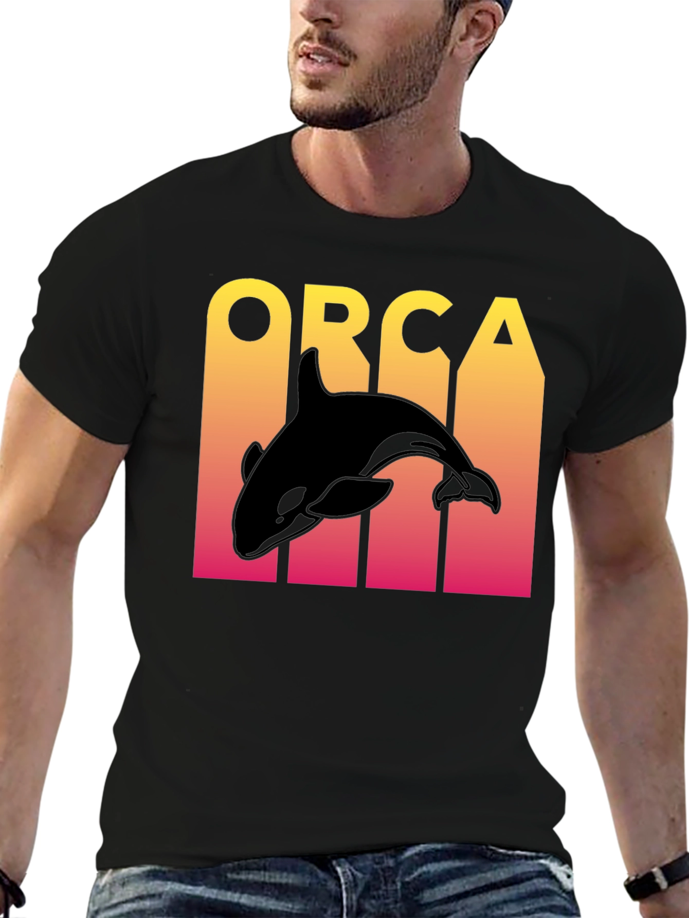Orca Graphic Tee - Black T-Shirt