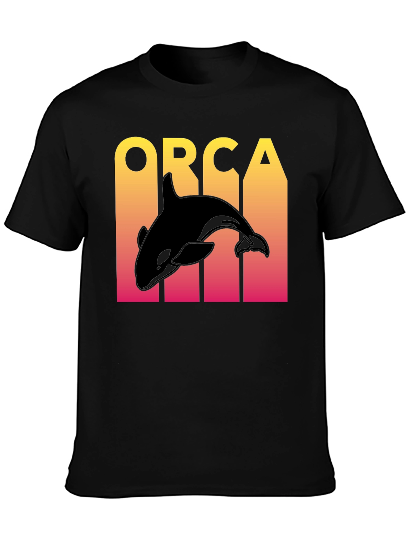 Orca Graphic Tee - Black T-Shirt