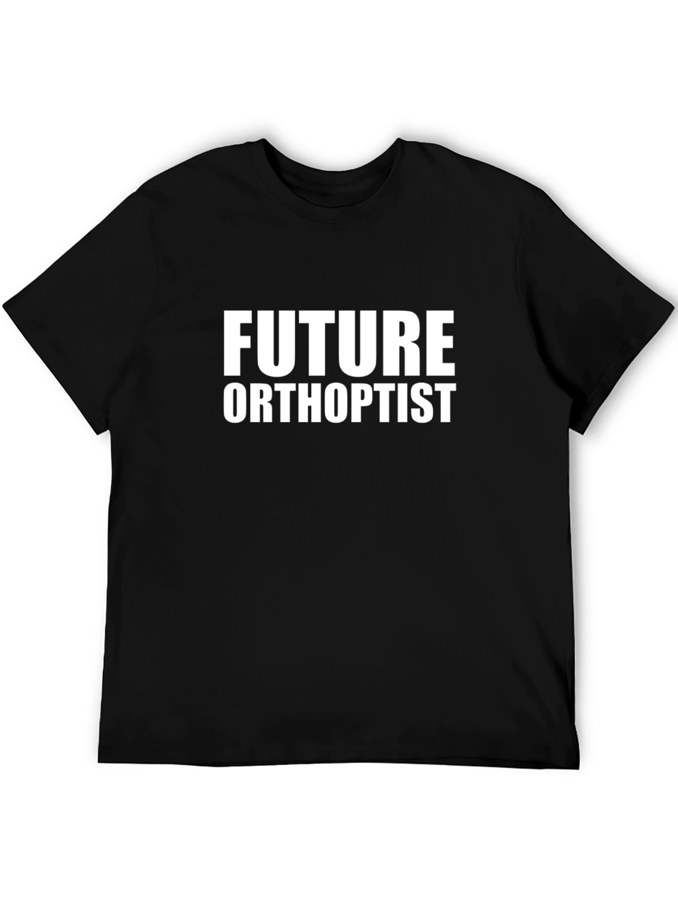 Future Orthoptist Black T-Shirt - Vision Care Professional