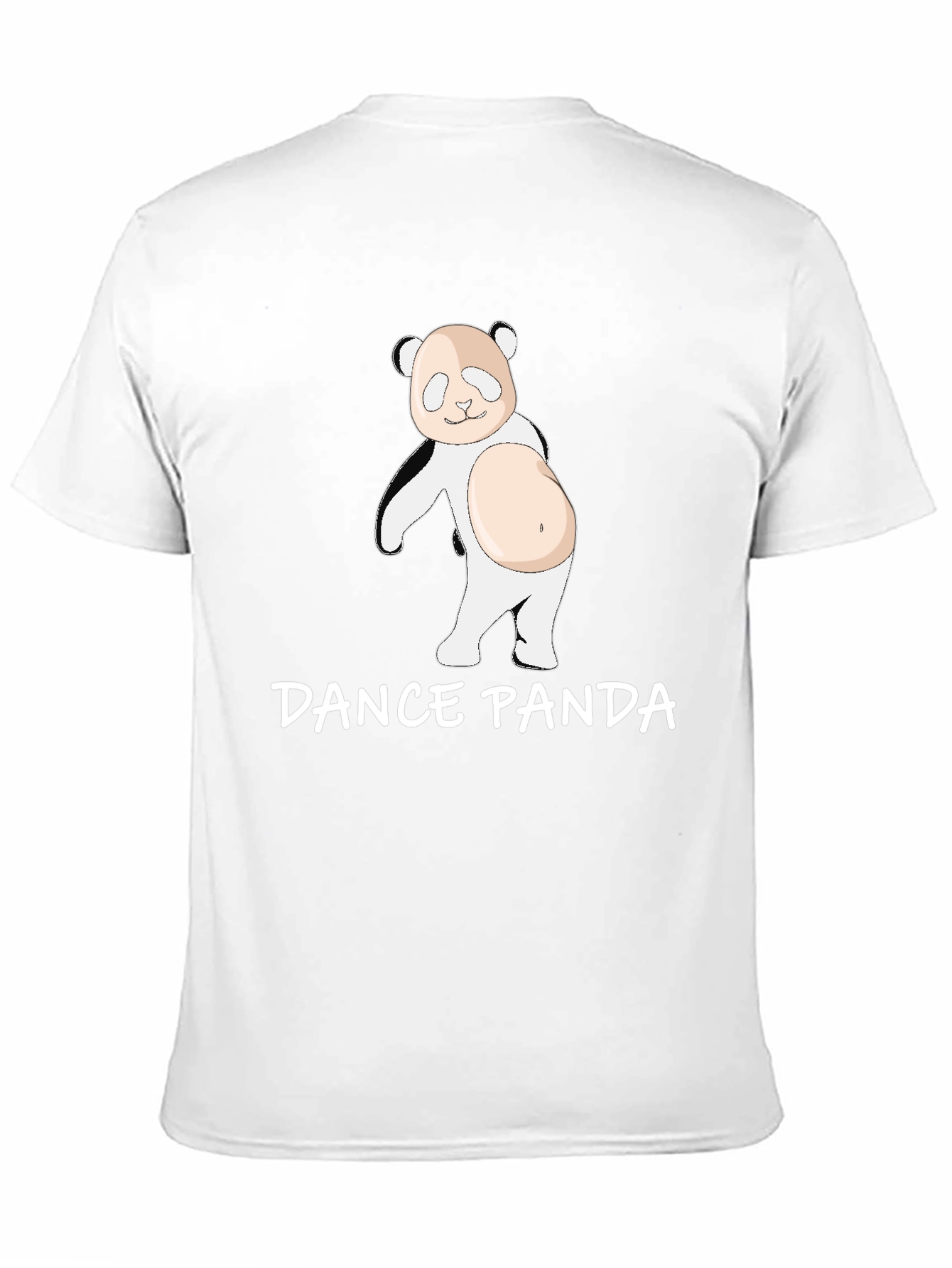 Dance Panda Graphic Tee - Comfy Cotton T-Shirt
