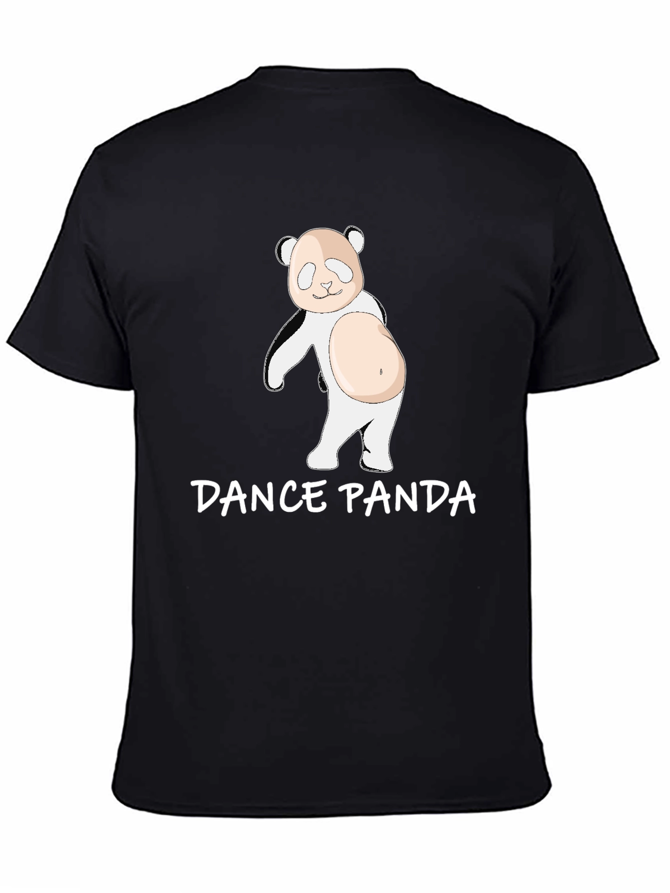 Dance Panda Graphic Tee - Comfy Cotton T-Shirt