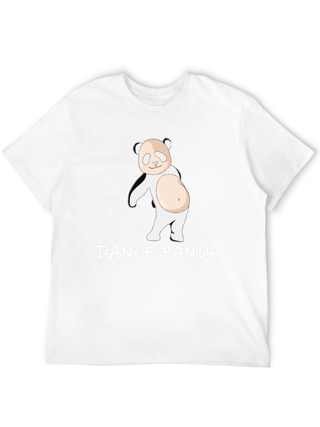 Dance Panda Graphic Tee - Comfy Cotton T-Shirt