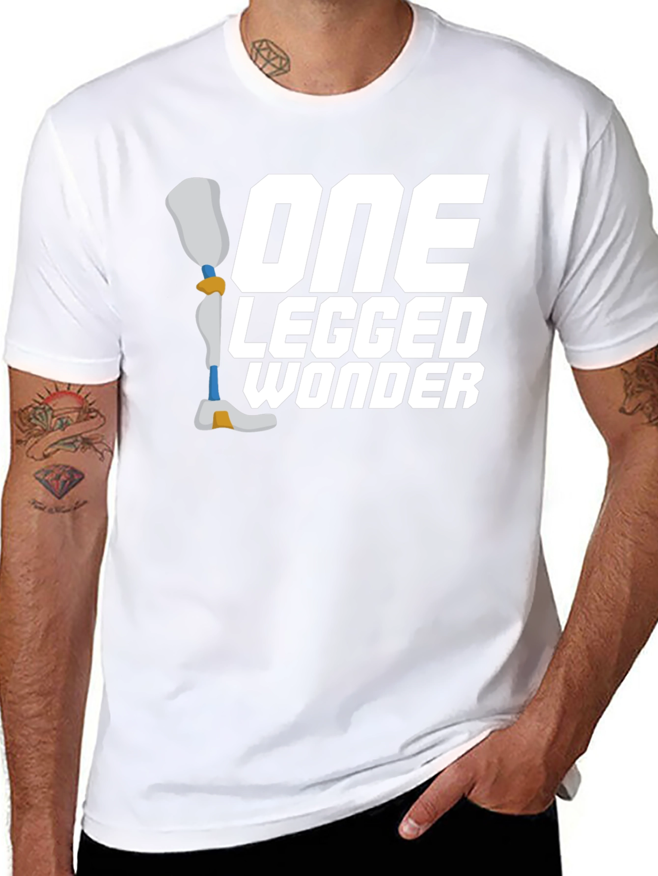 One Legged Wonder Graphic Tee
