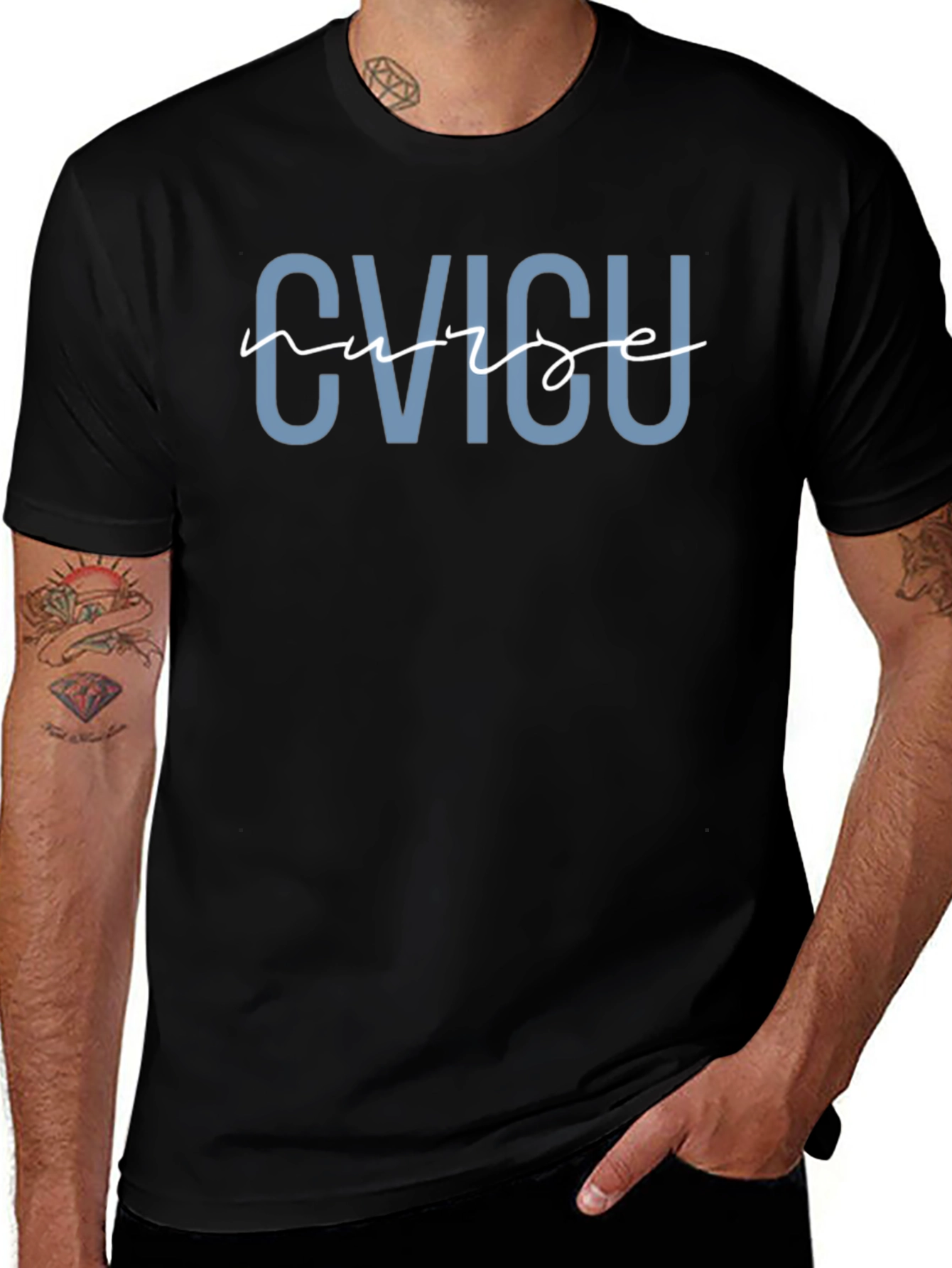 CVICU Nurse T-Shirt - Medical Professional Tee