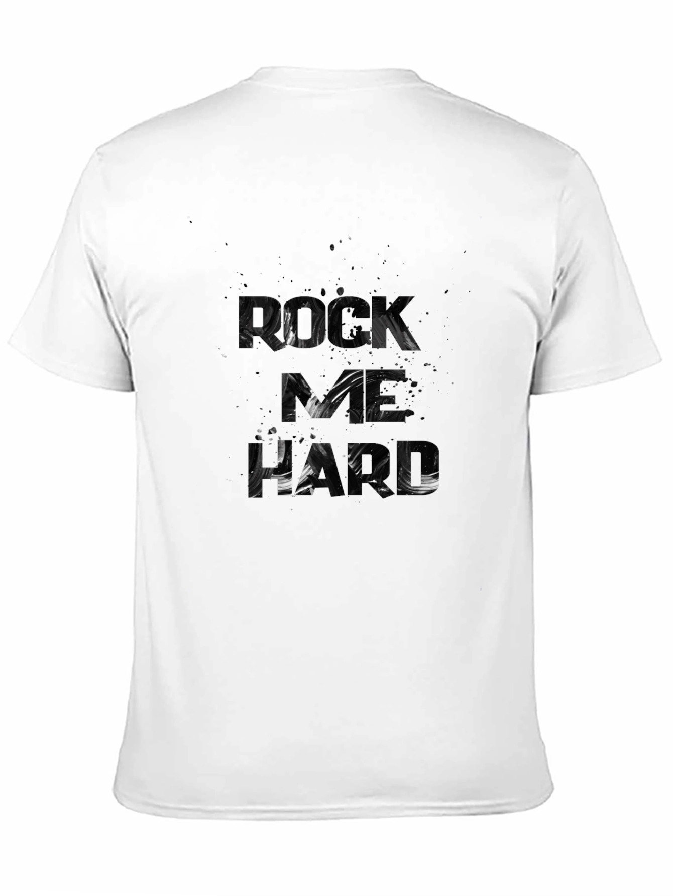 Rock As Hard Black T-Shirt
