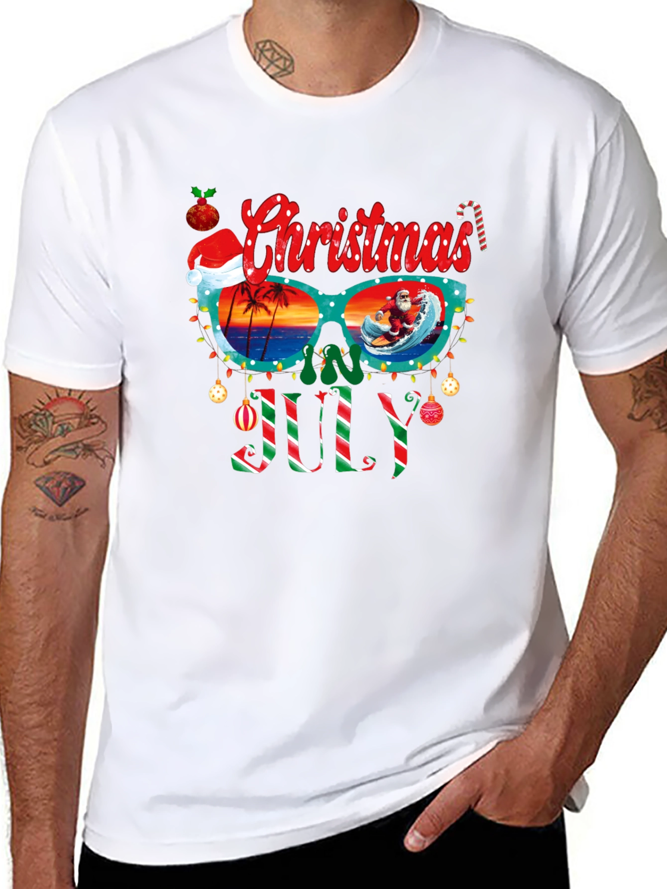 Christmas in July T-Shirt Holiday Tee