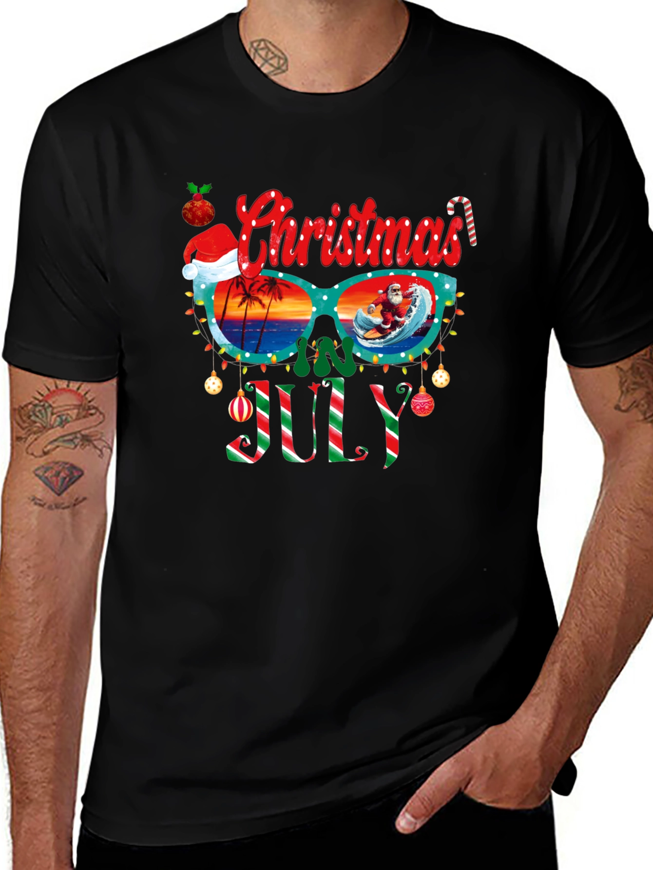 Christmas in July T-Shirt Holiday Tee