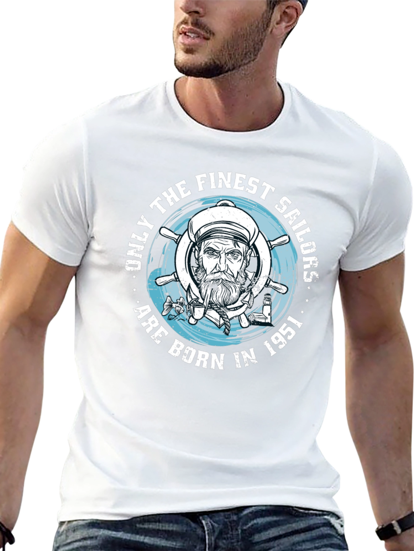 Finest Sailors Born 1951 T-Shirt