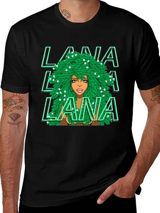 LANA Green Leaves T-Shirt