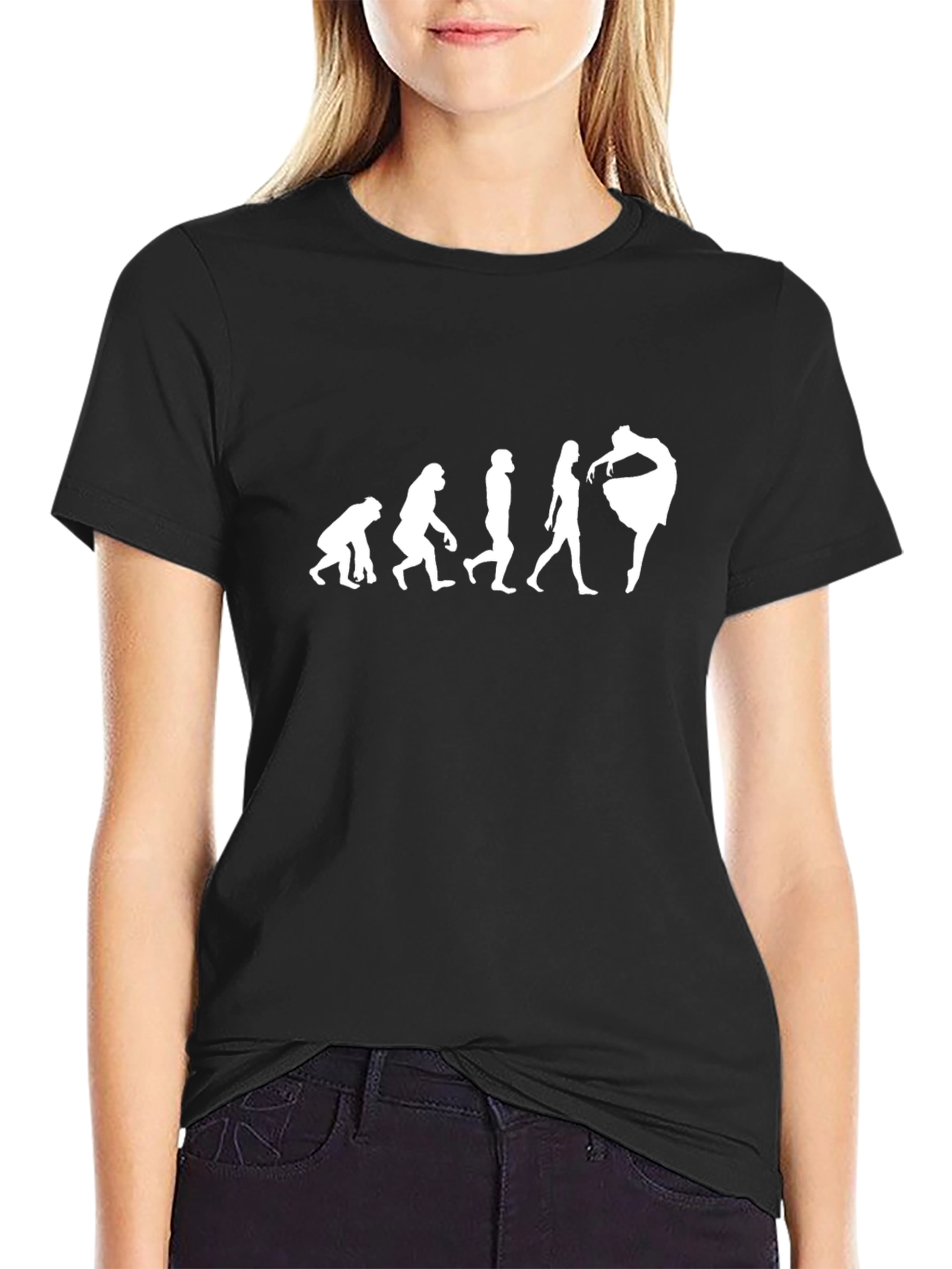 Evolution of Dance T-Shirt - Black Graphic Tee