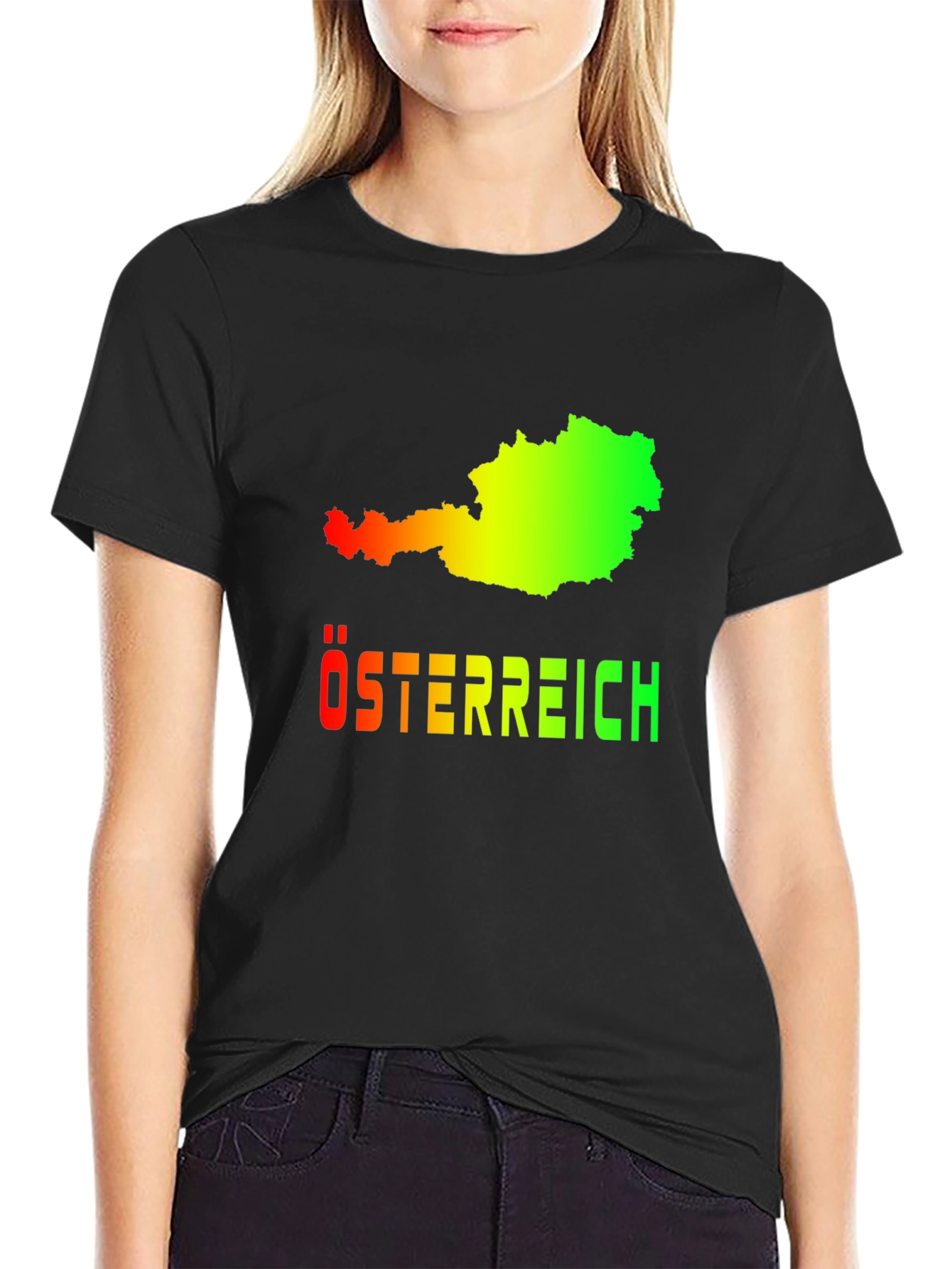 Austria Map T-Shirt - Österreich Graphic Tee