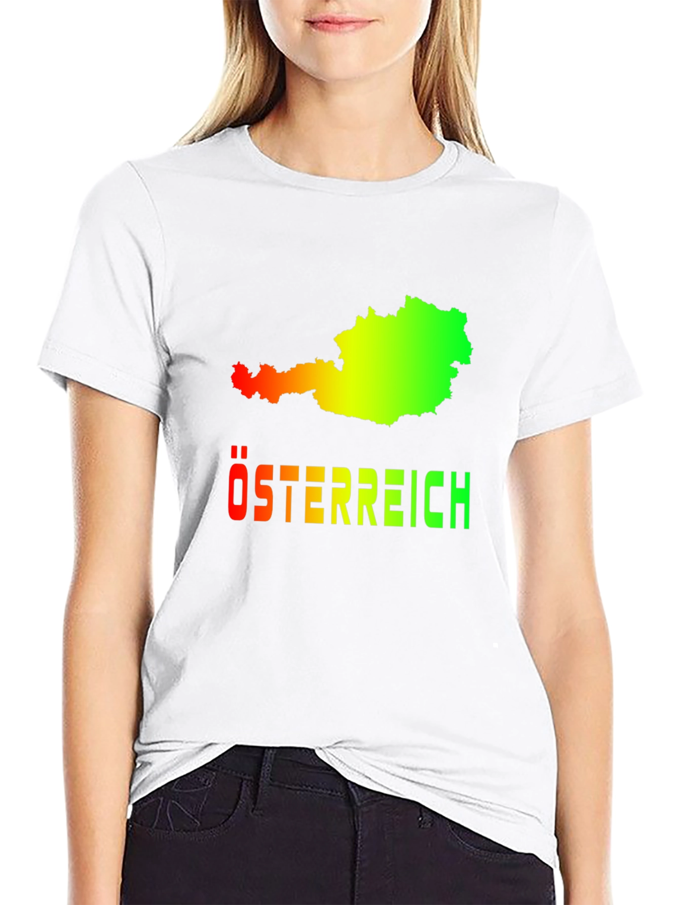 Austria Map T-Shirt - Österreich Graphic Tee