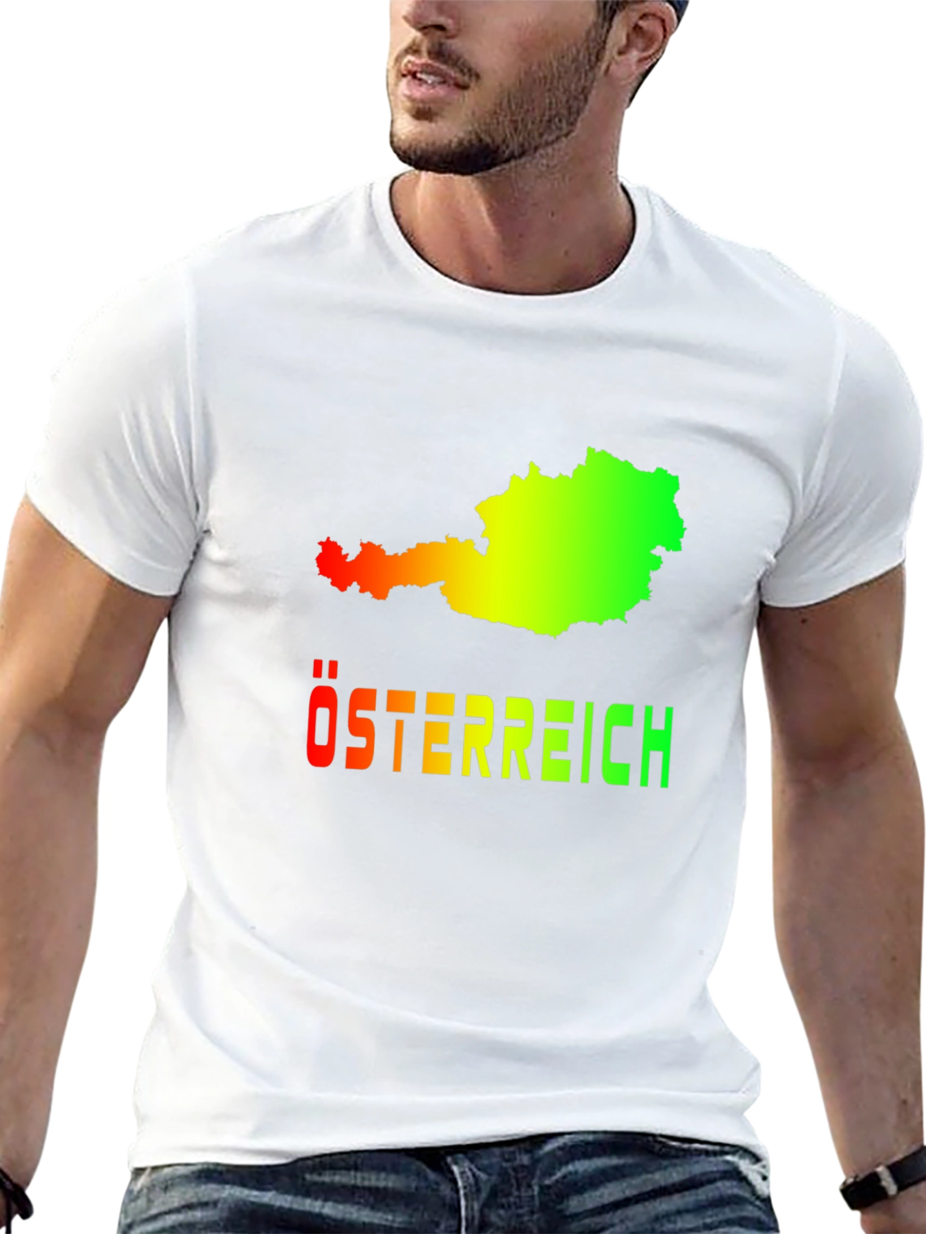 Austria Map T-Shirt - Österreich Graphic Tee