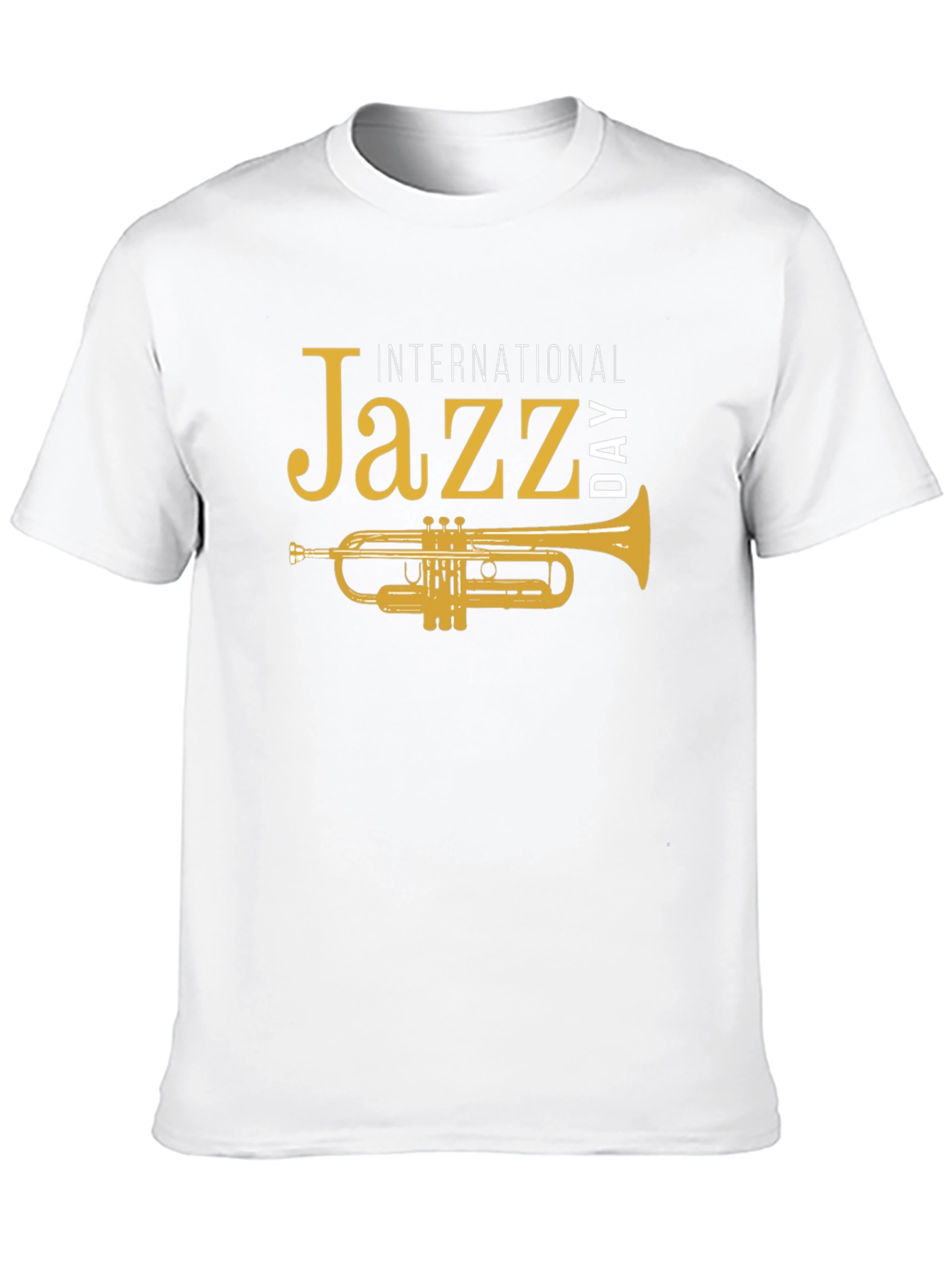 International Jazz Day Trumpet Graphic Tee