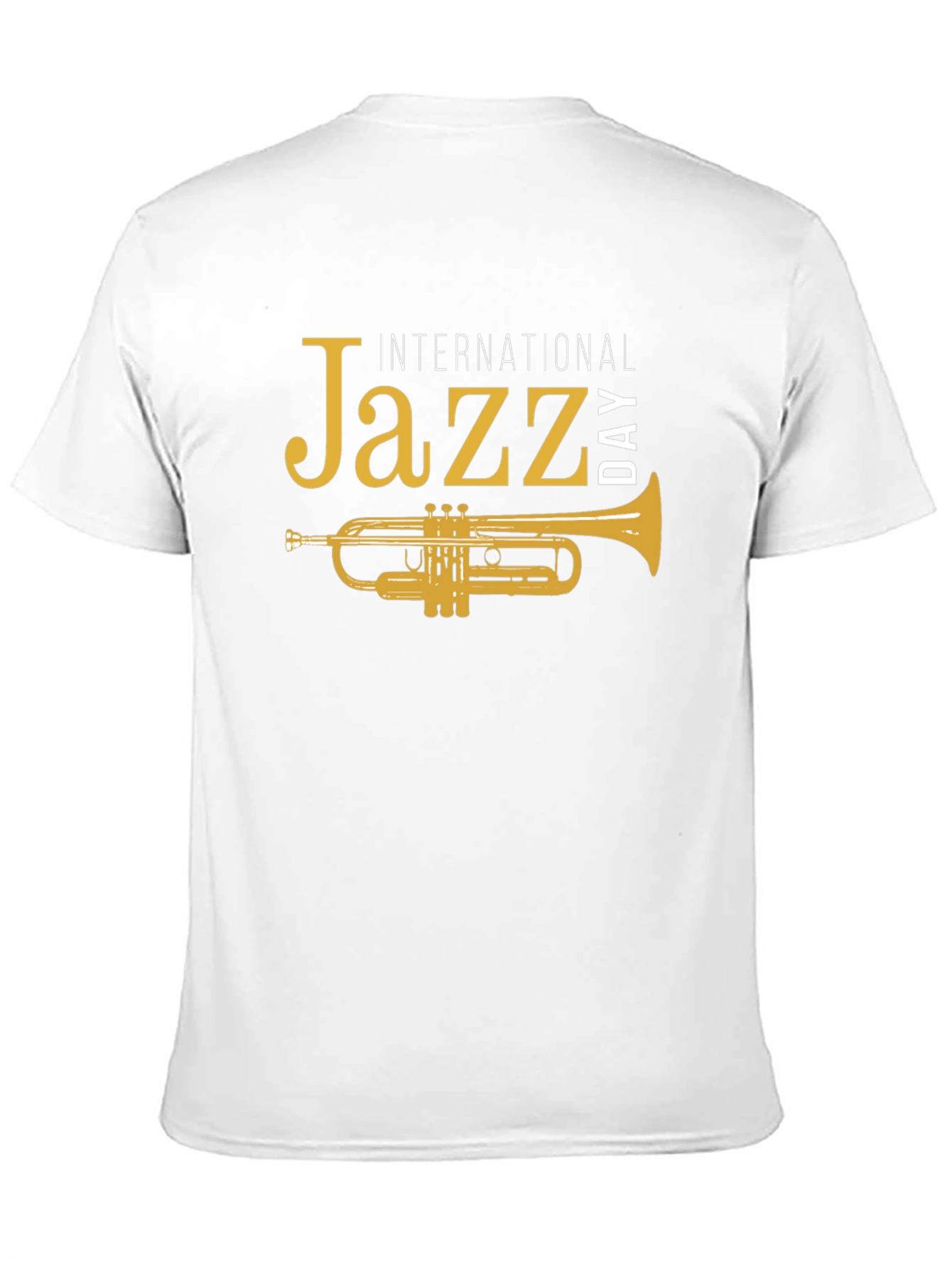 International Jazz Day Trumpet Graphic Tee