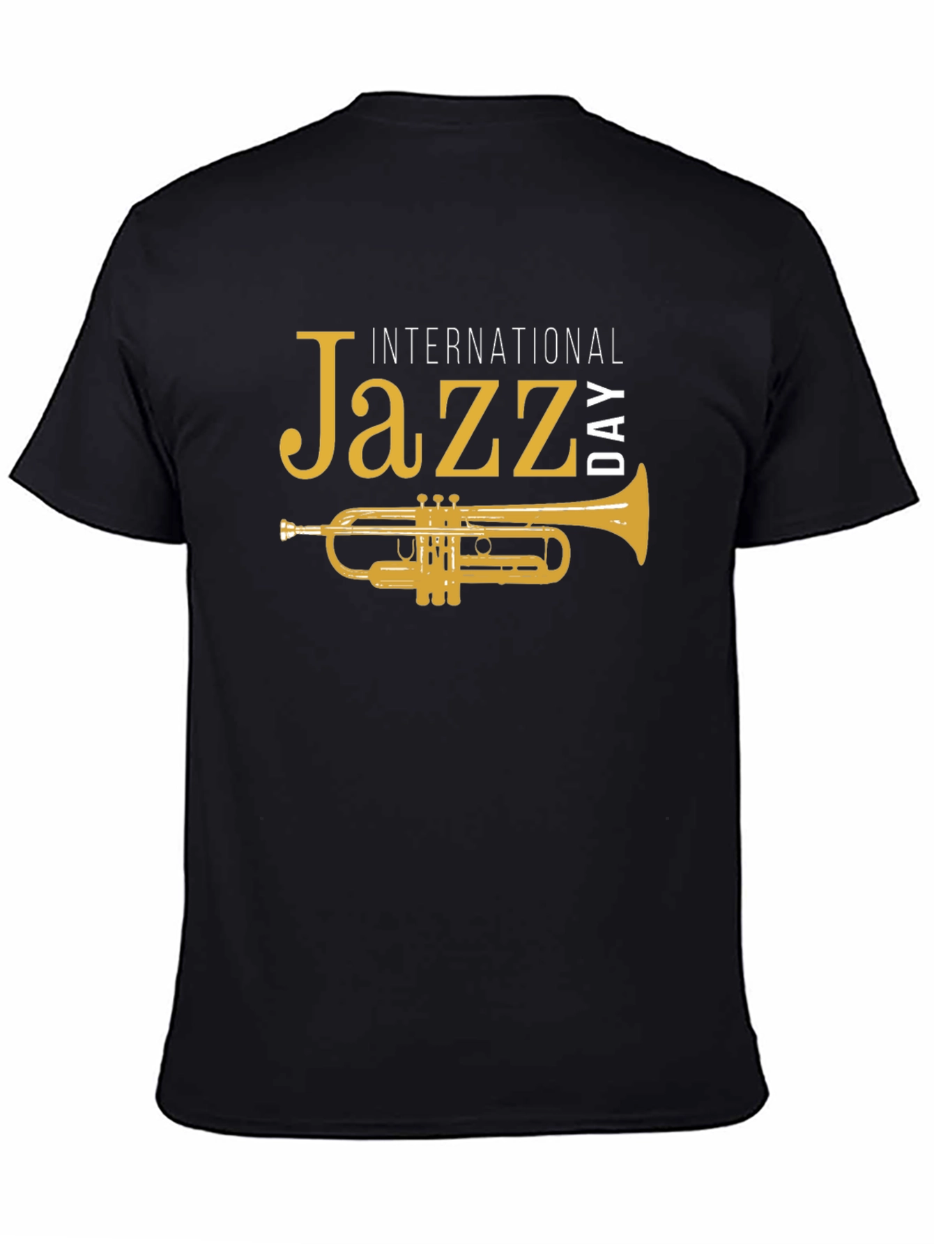 International Jazz Day Trumpet Graphic Tee