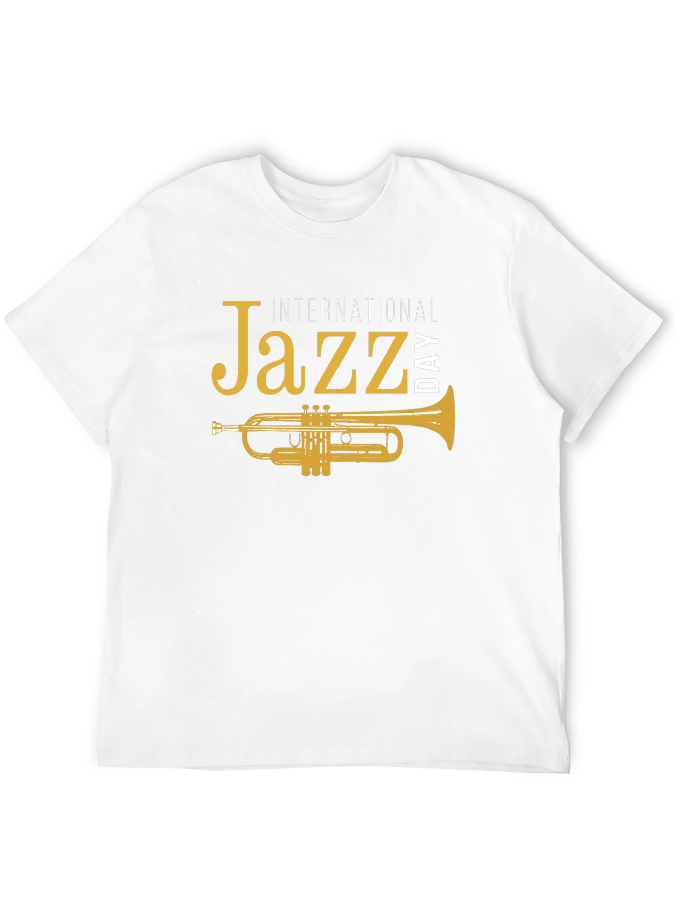 International Jazz Day Trumpet Graphic Tee