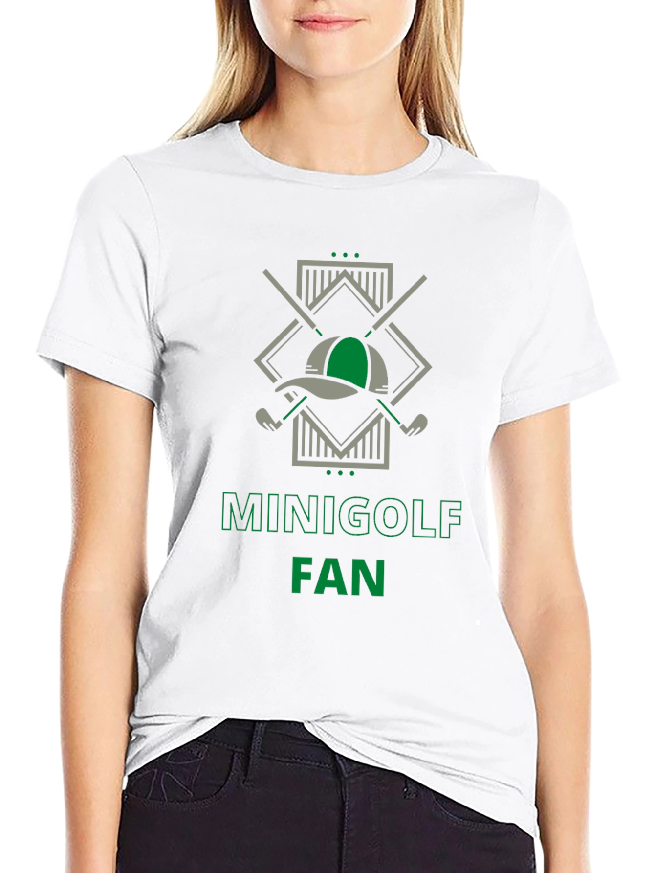 Minigolf Fan T-Shirt - Black Tee