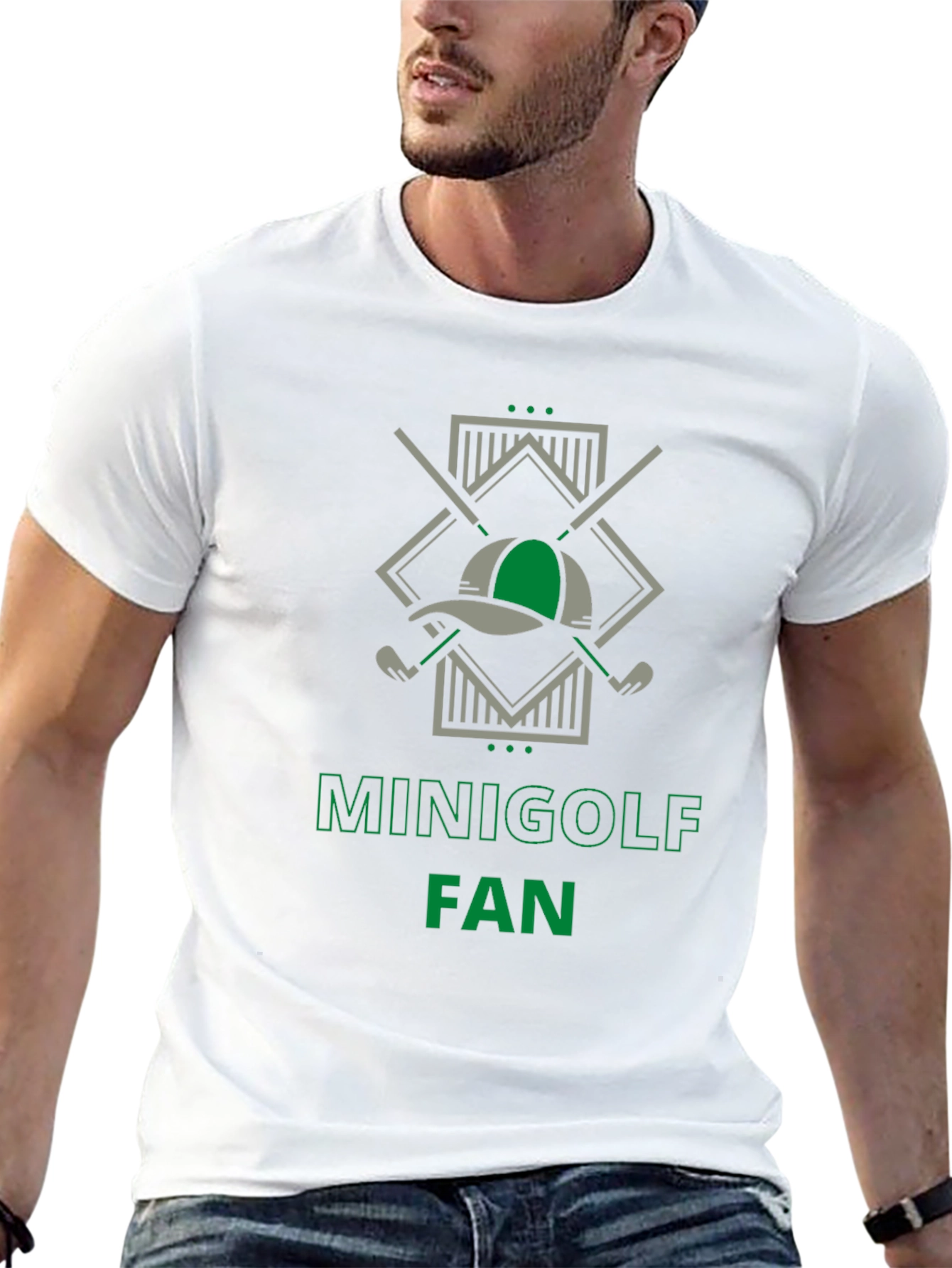 Minigolf Fan T-Shirt - Black Tee