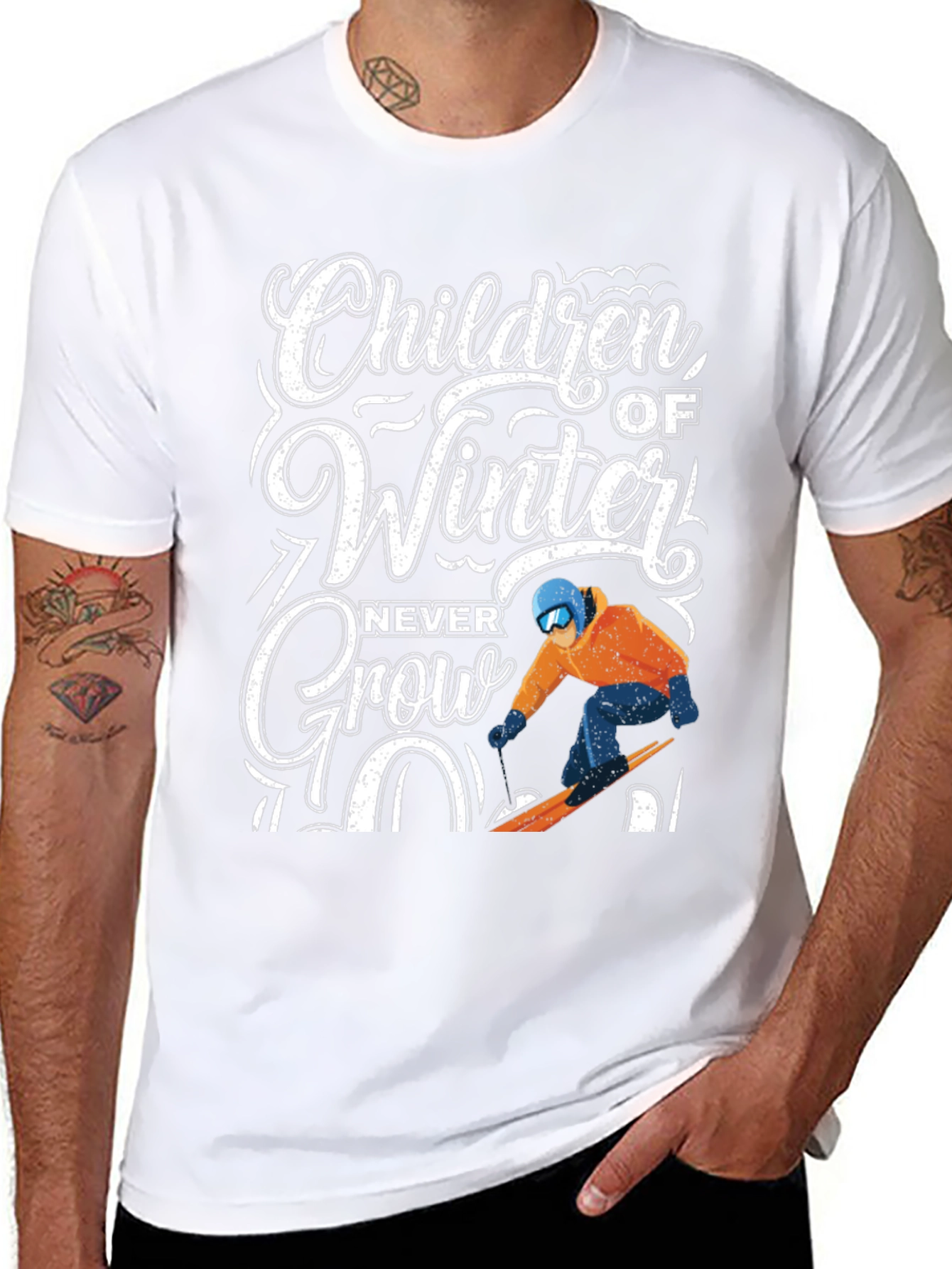 Children of Winter Tee - Snowboard Graphic T-Shirt