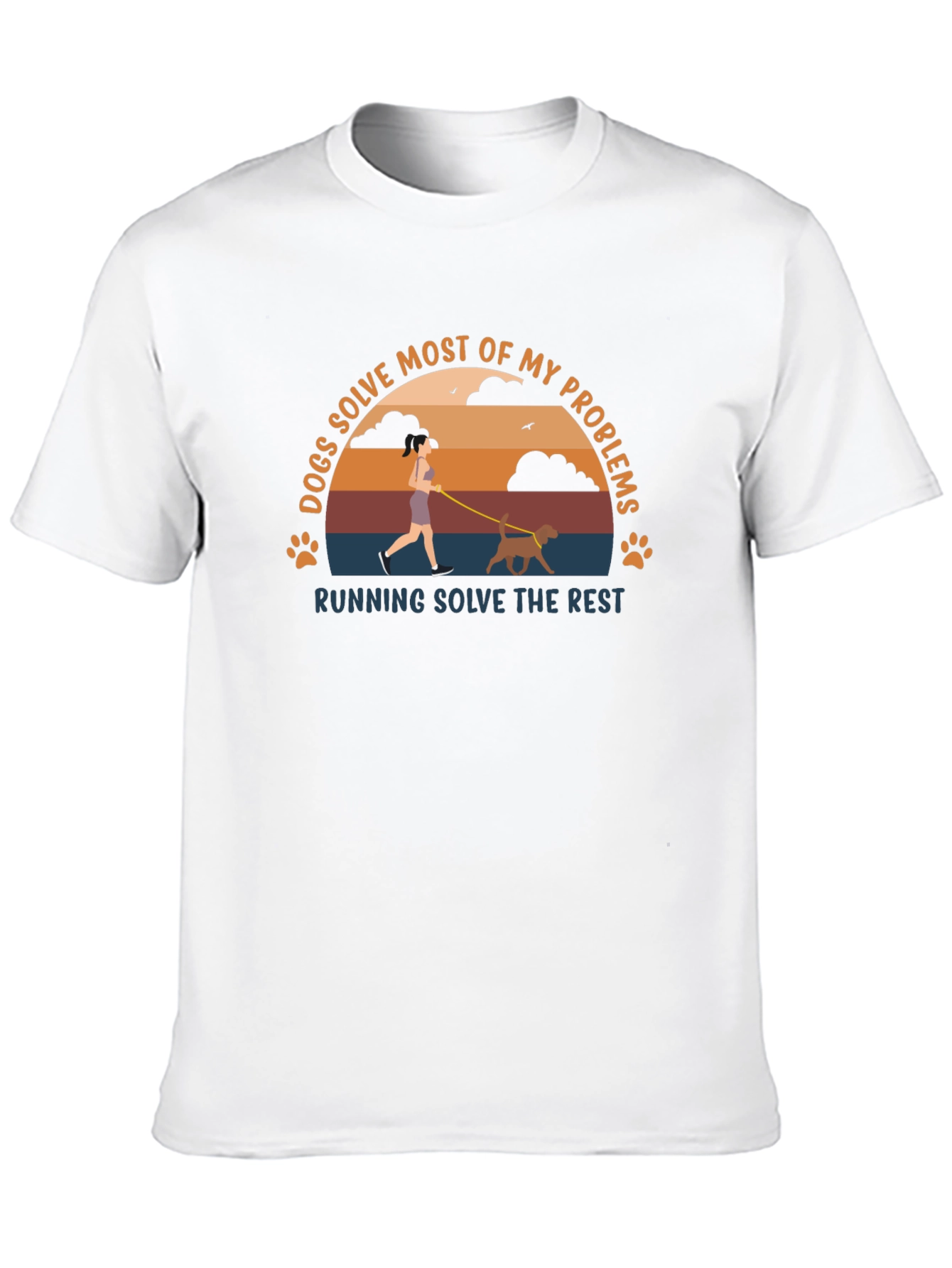 Dogs and Running T-Shirt