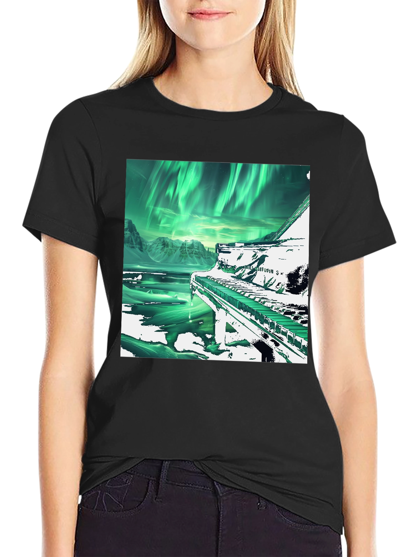 Aurora Piano T-Shirt