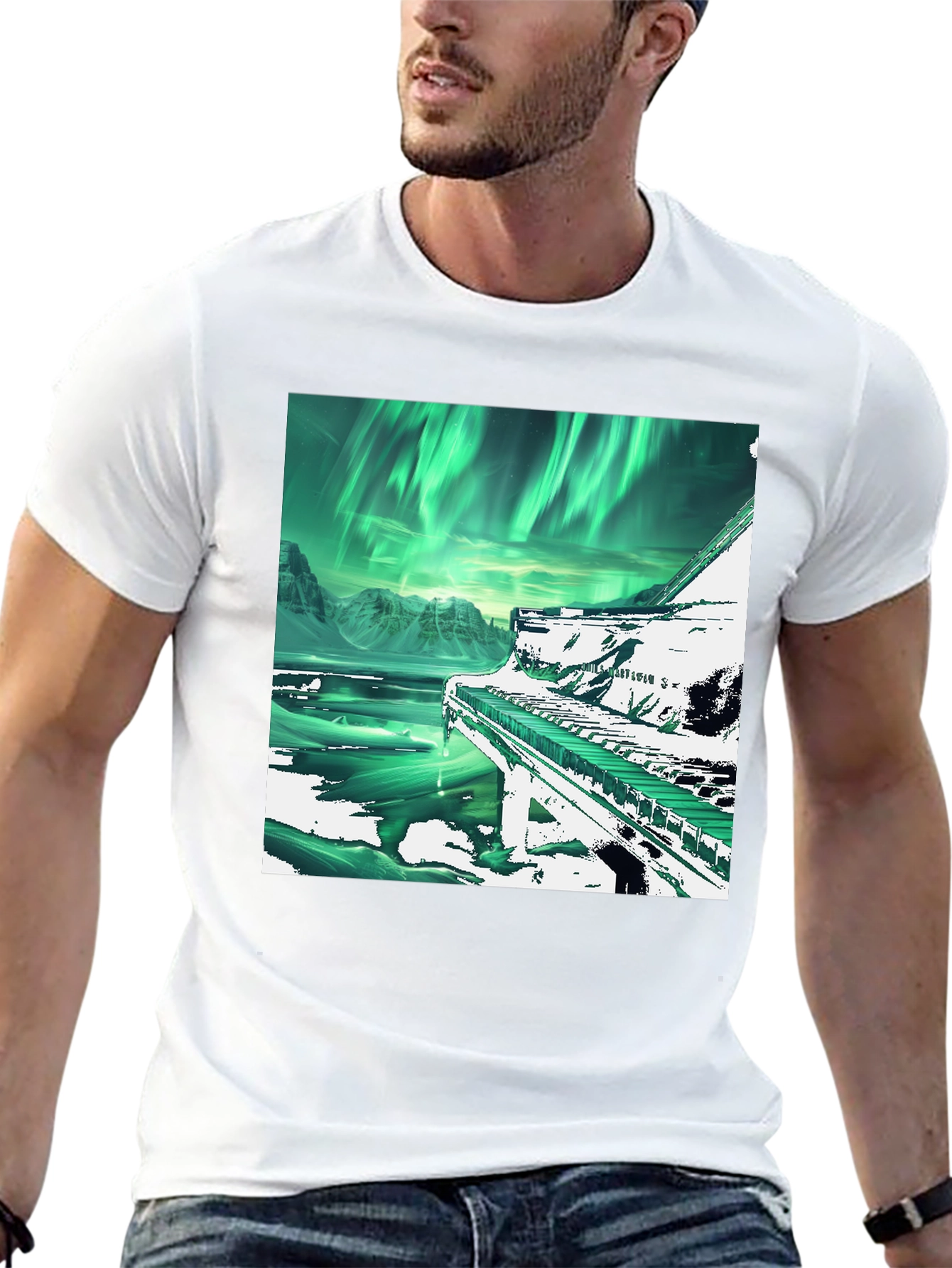 Aurora Piano T-Shirt