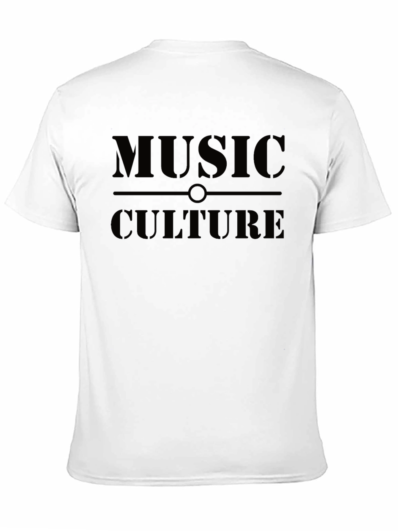 Music Culture Black T-Shirt