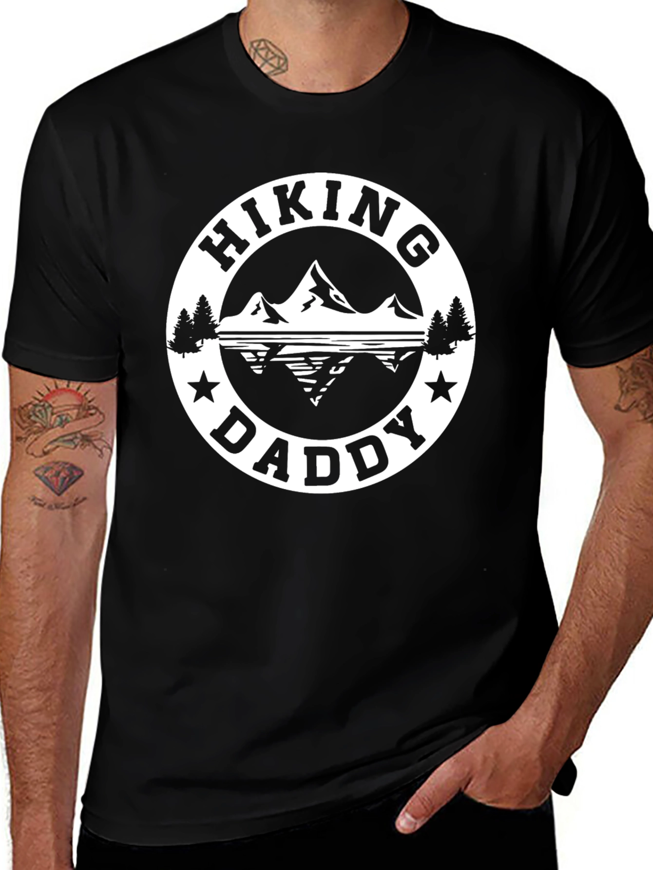 Hiking Daddy Graphic Tee