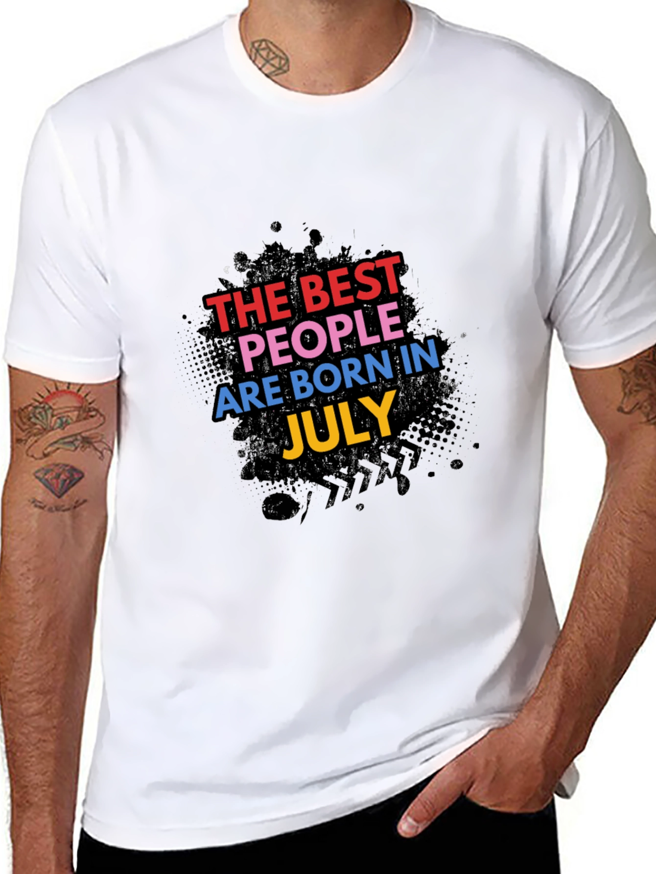 Best People are Born in July T-Shirt