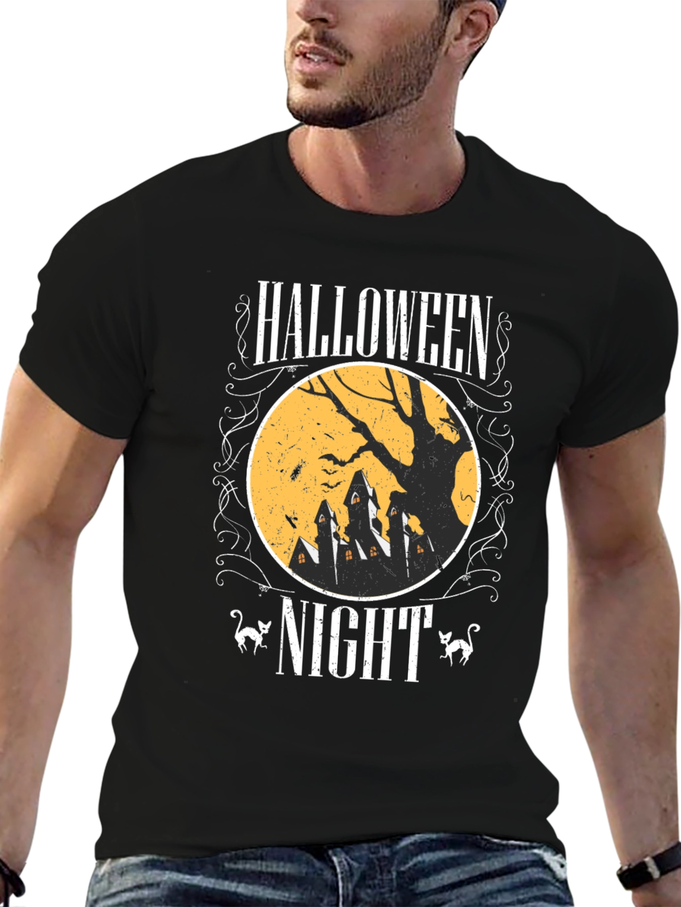 Halloween Night Graphic Tee