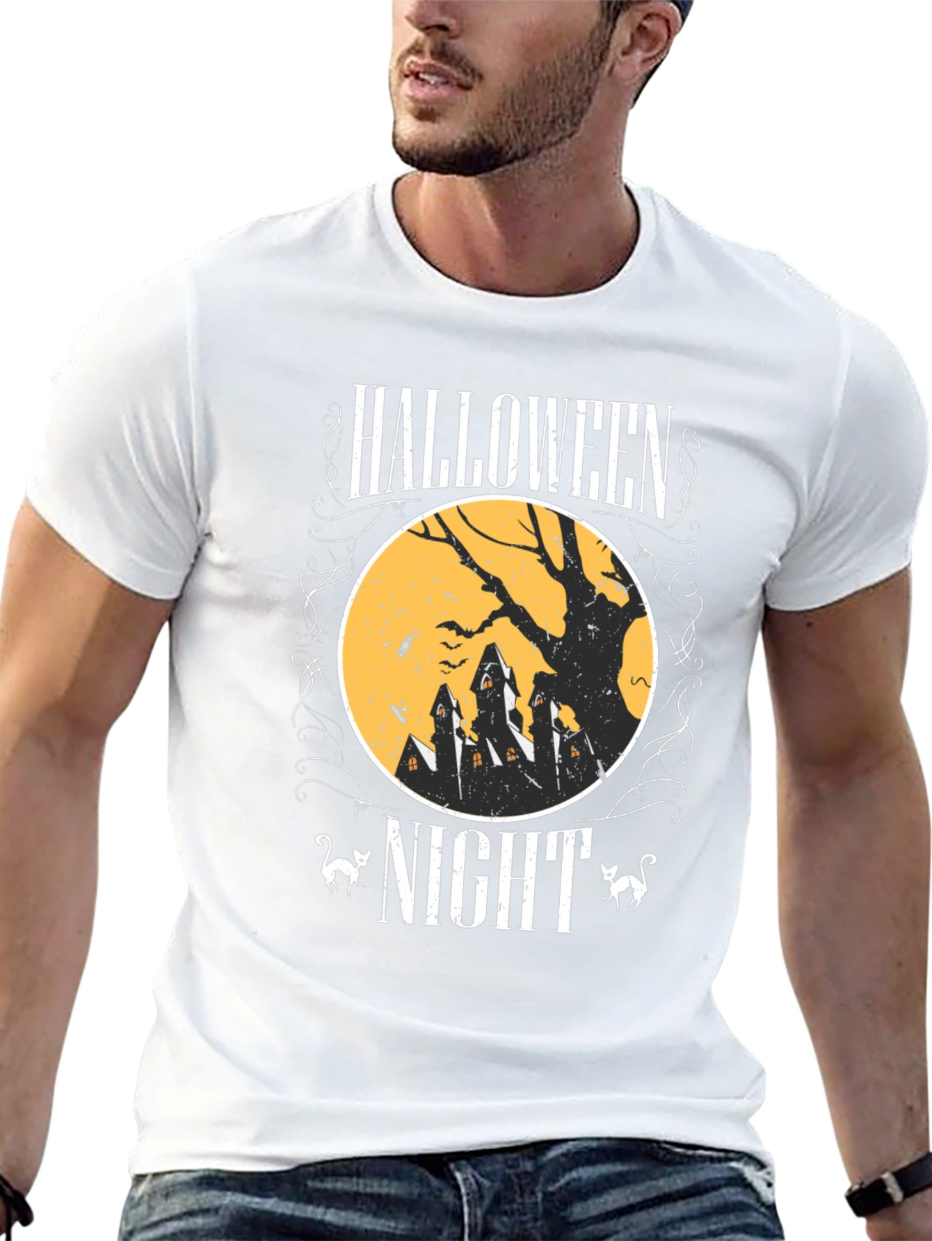 Halloween Night Graphic Tee