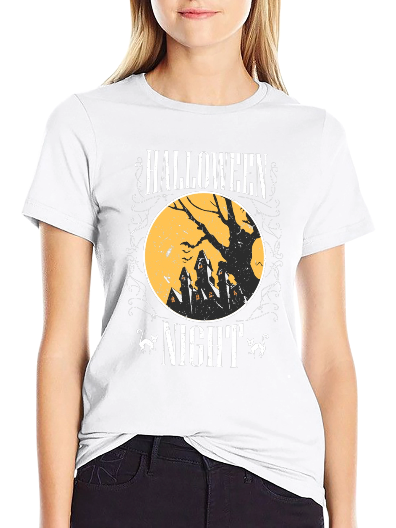 Halloween Night Graphic Tee