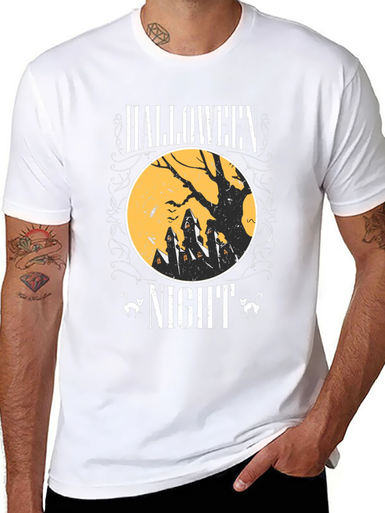 Halloween Night Graphic Tee