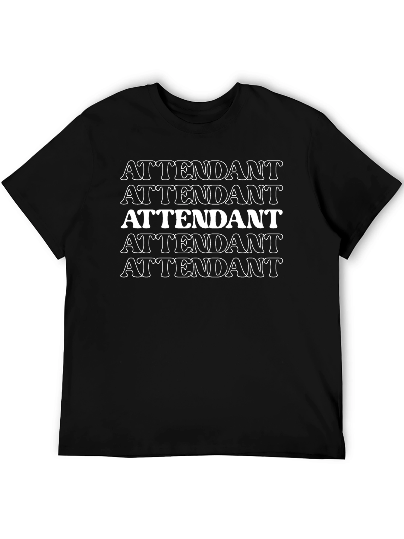 Attendant Crew Neck T-Shirt