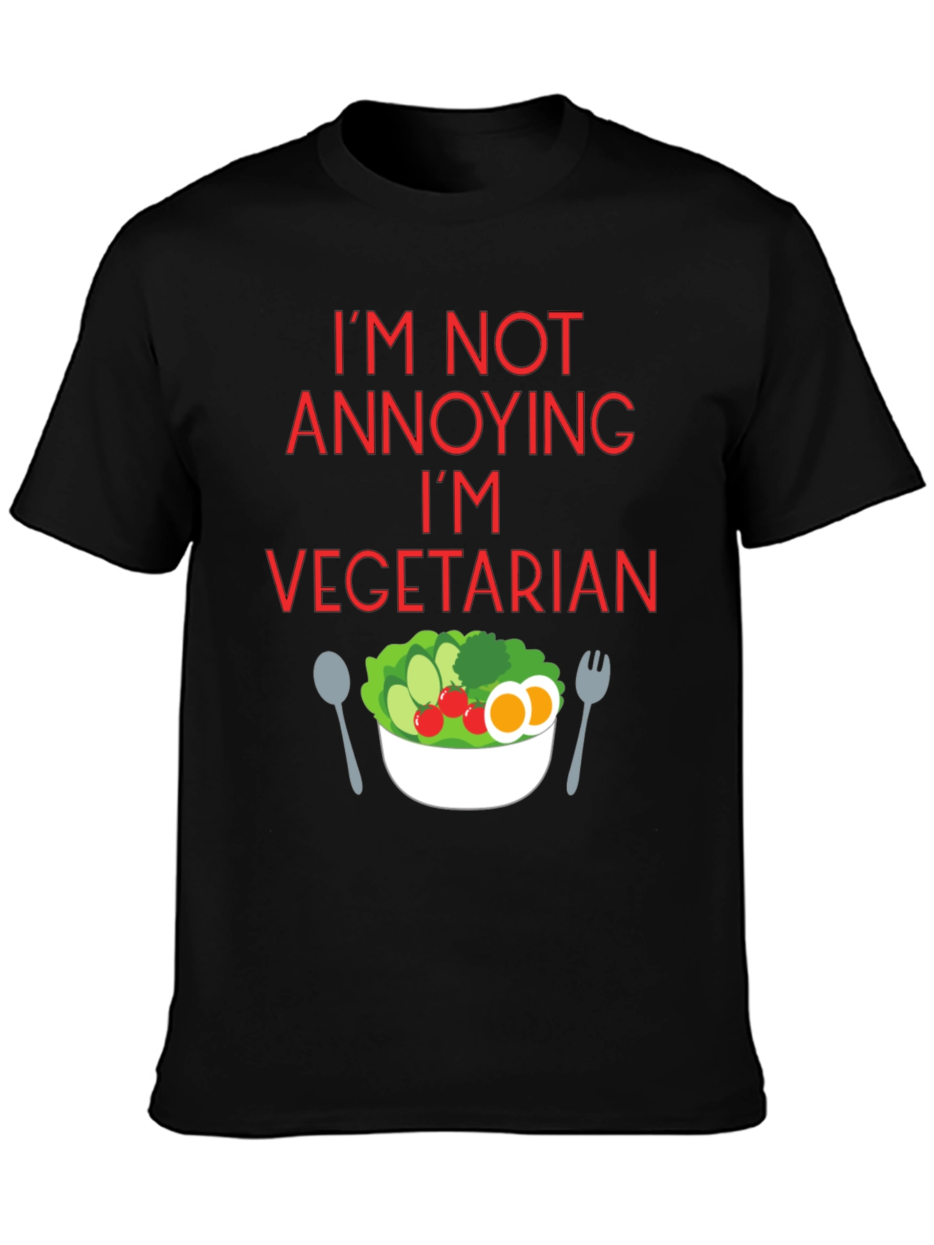 Vegetarian T-Shirt - Funny & Stylish