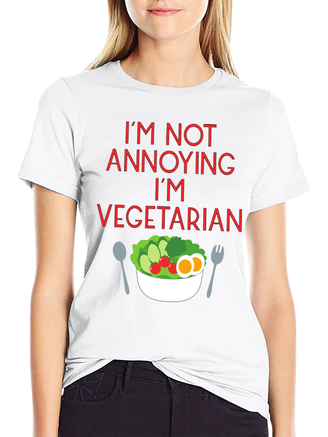 Vegetarian T-Shirt - Funny & Stylish