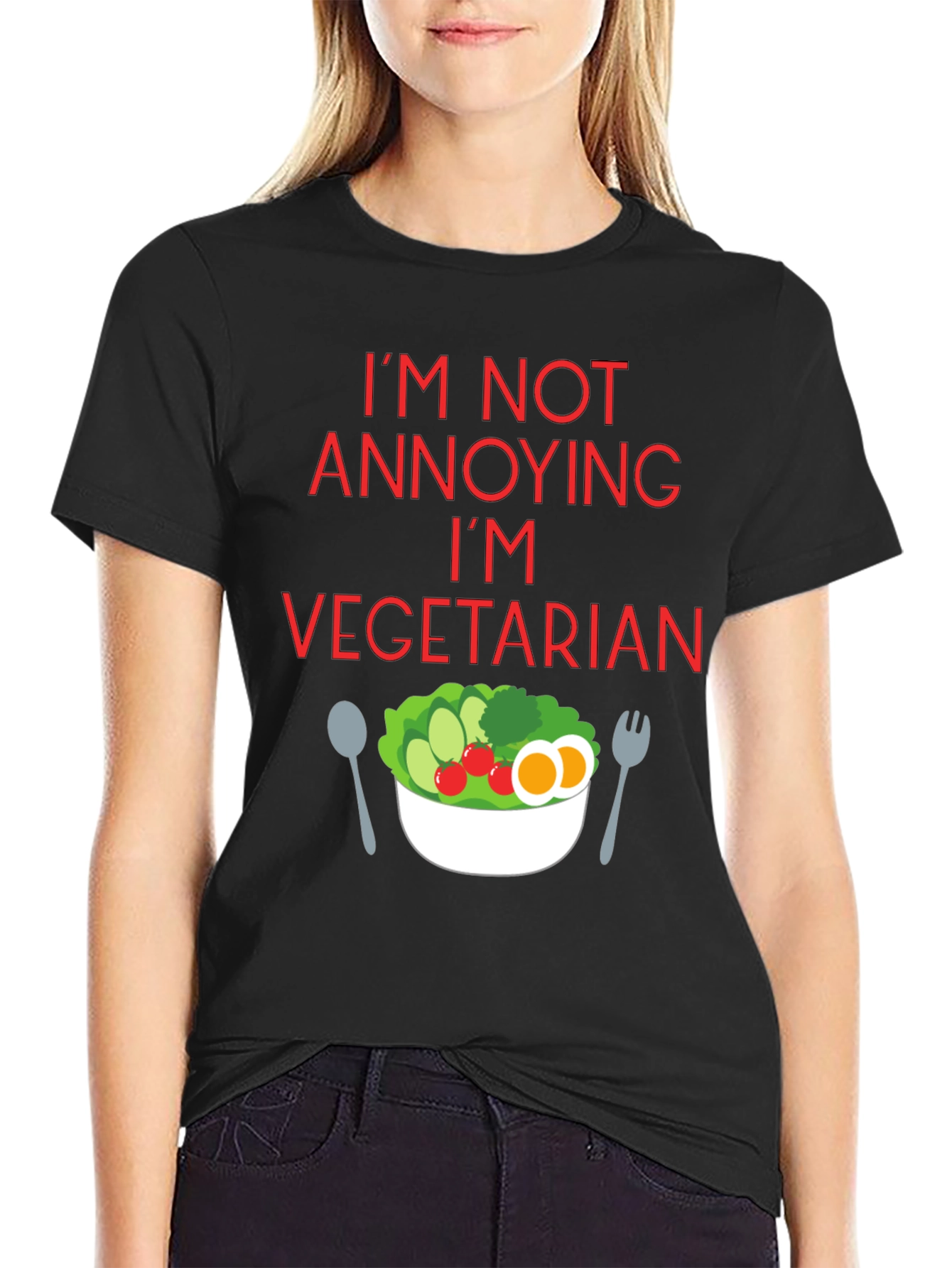 Vegetarian T-Shirt - Funny & Stylish