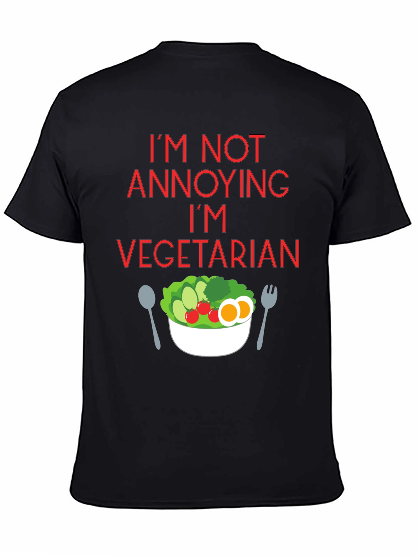 Vegetarian T-Shirt - Funny & Stylish
