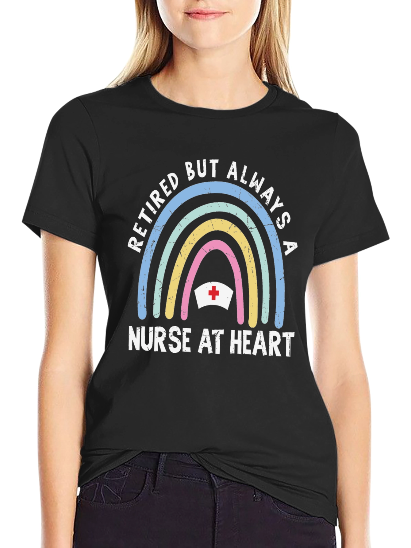 Retired Nurse at Heart T-Shirt