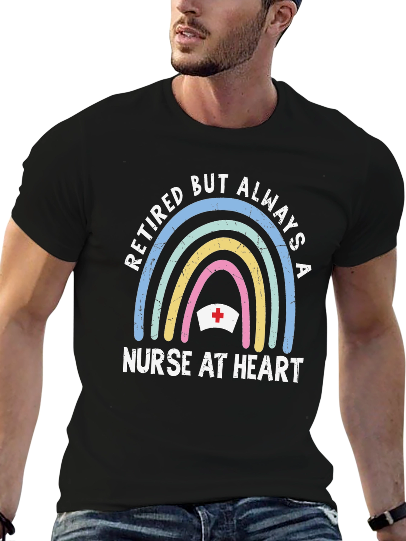 Retired Nurse at Heart T-Shirt