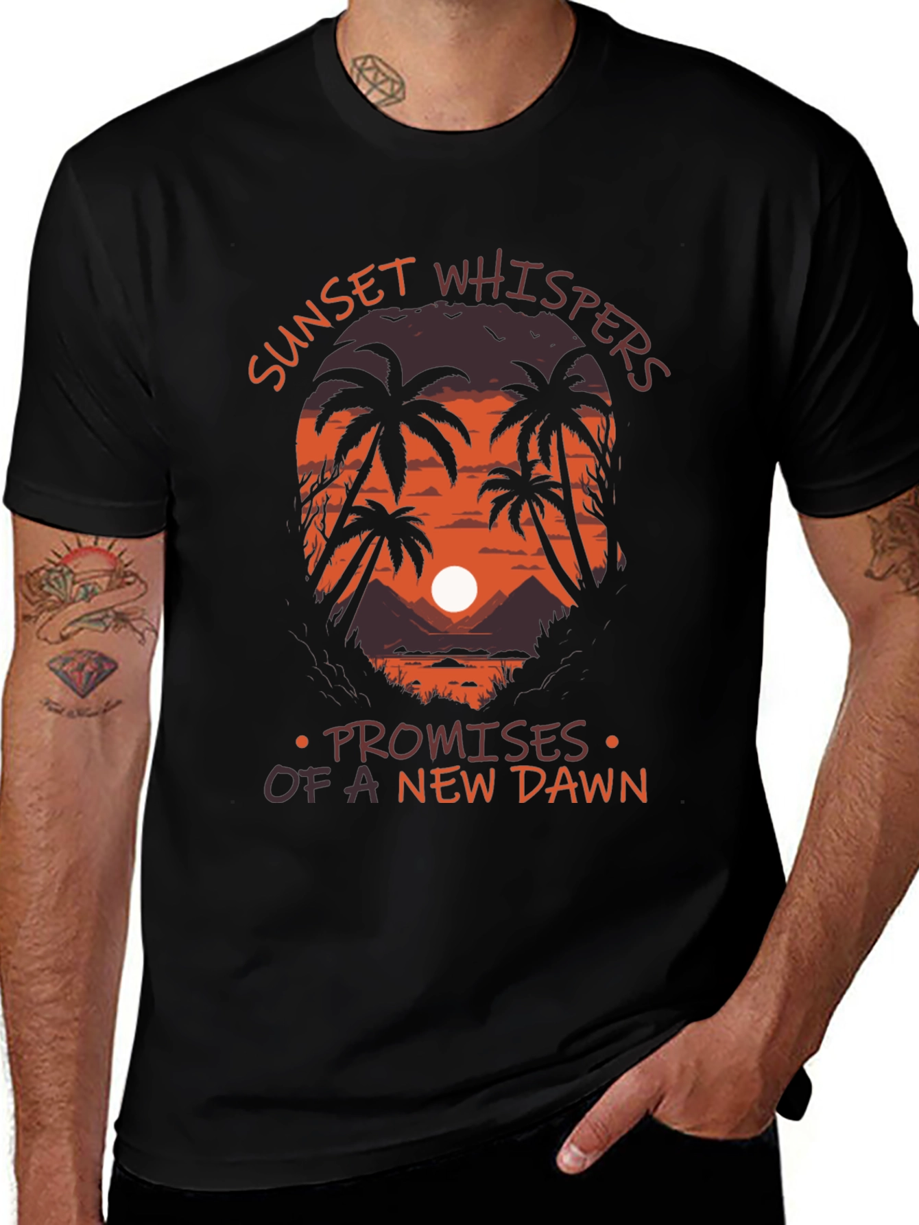 Sunset Whispers T-Shirt: Promises of a New Dawn