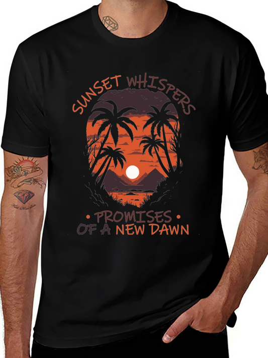 Sunset Whispers T-Shirt: Promises of a New Dawn