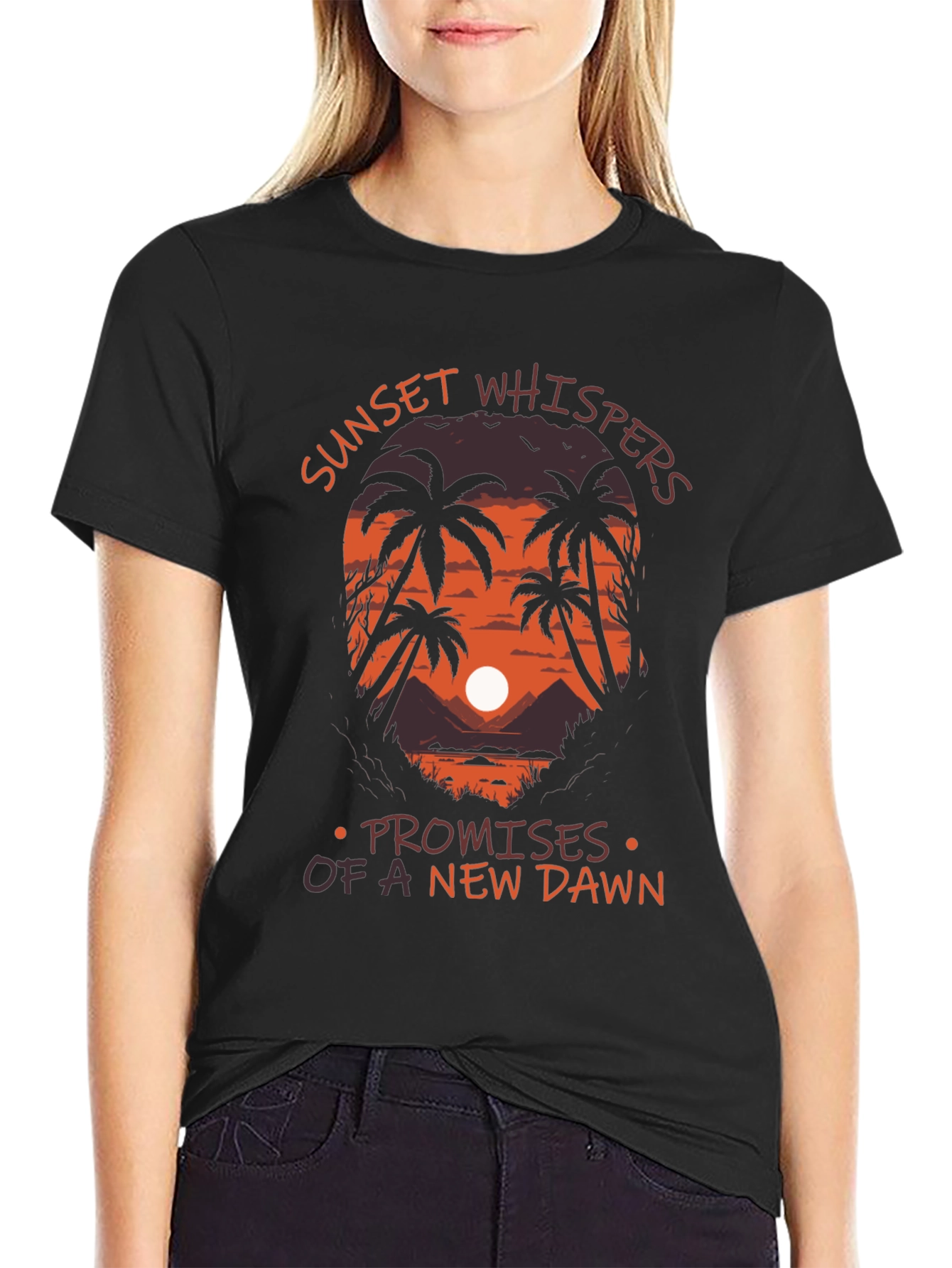 Sunset Whispers T-Shirt: Promises of a New Dawn