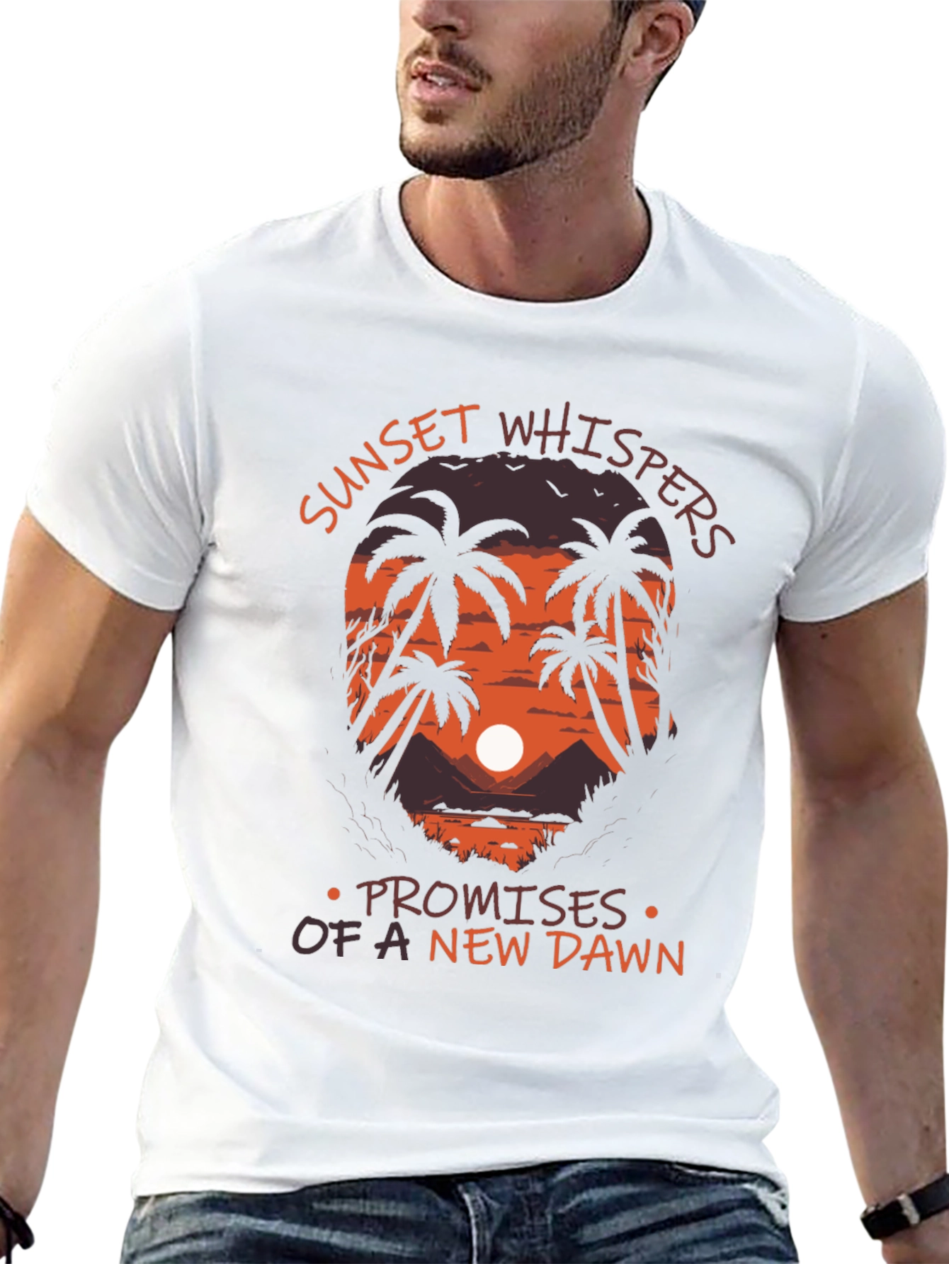 Sunset Whispers T-Shirt: Promises of a New Dawn