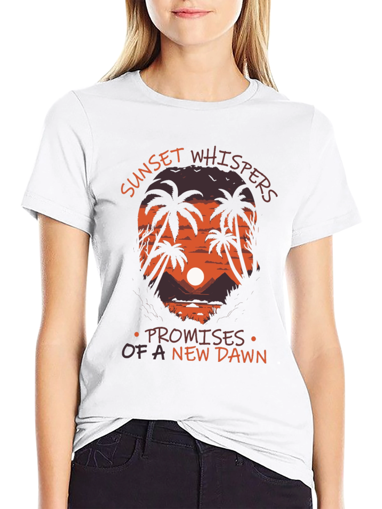 Sunset Whispers T-Shirt: Promises of a New Dawn
