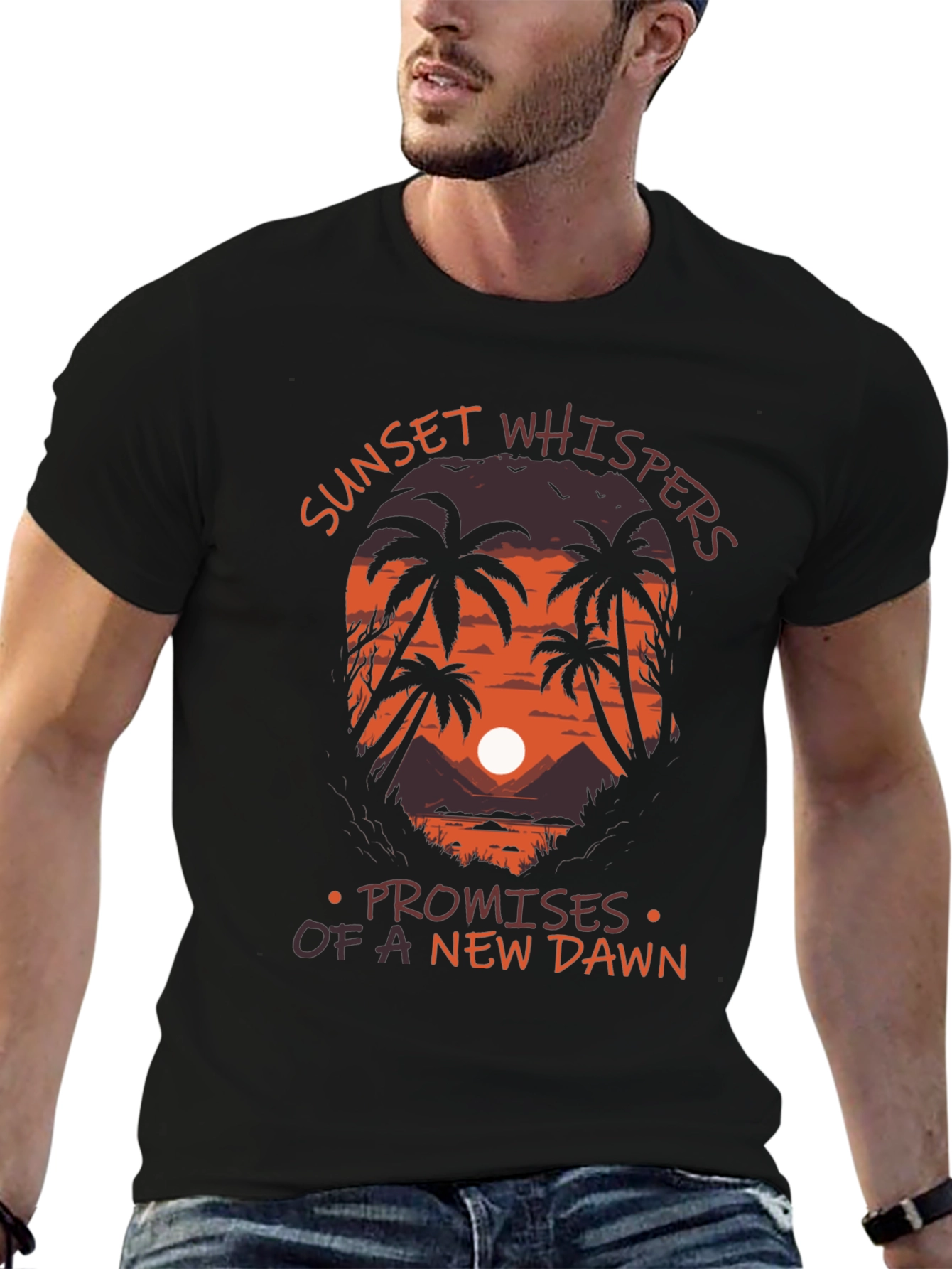 Sunset Whispers T-Shirt: Promises of a New Dawn