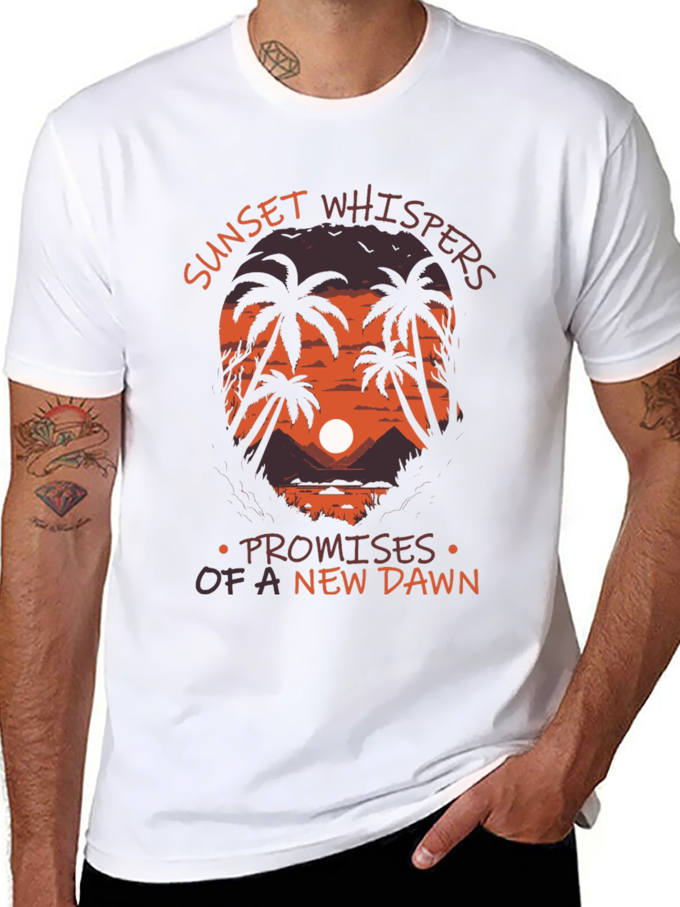Sunset Whispers T-Shirt: Promises of a New Dawn