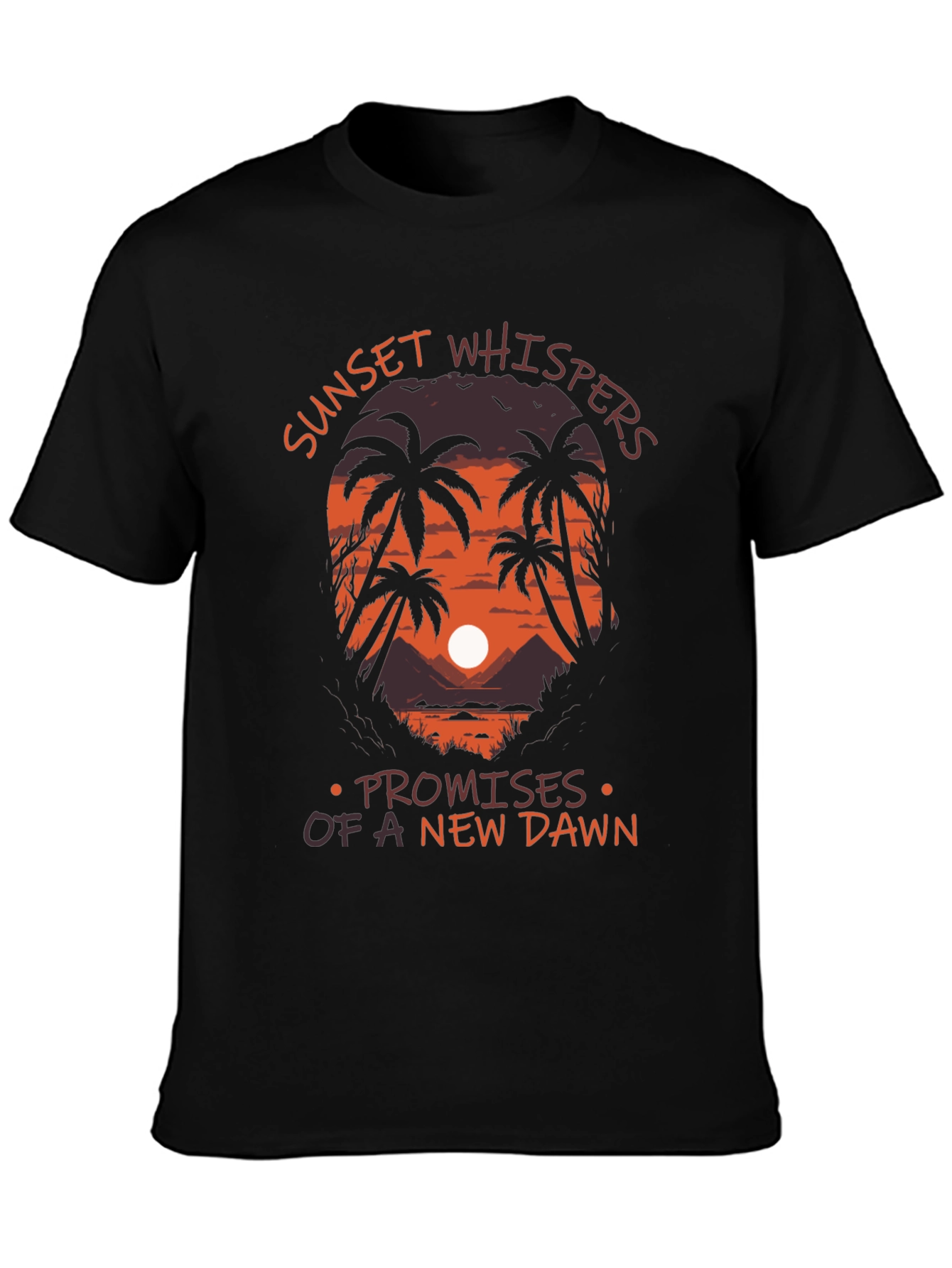 Sunset Whispers T-Shirt: Promises of a New Dawn