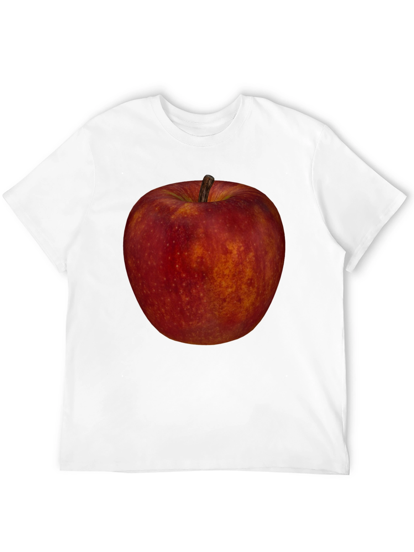 Apple Graphic Tee - Fruit Lovers Black T-Shirt